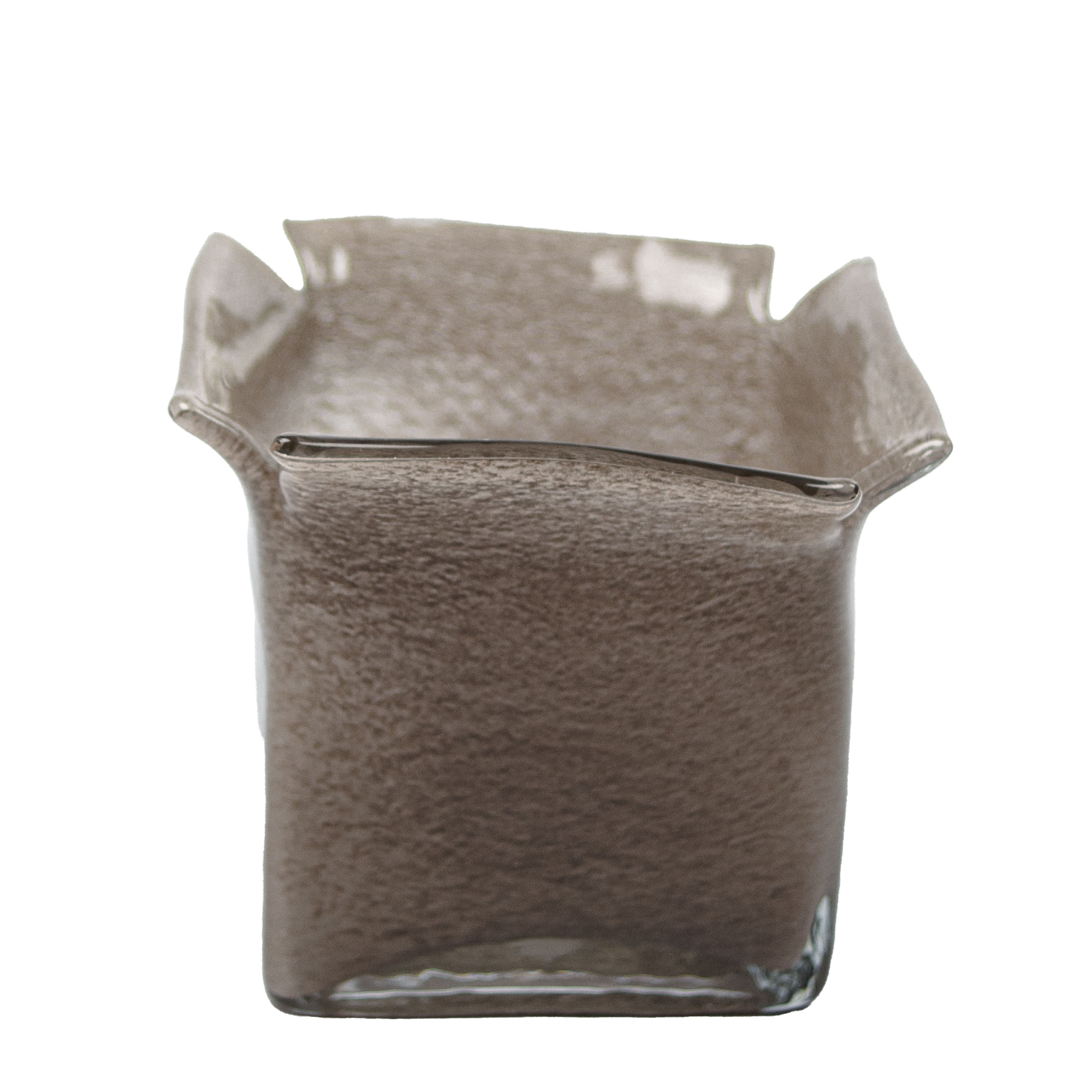 Olsson & Jensen - Atlas Windlicht Taupe 15 cm - Beige - Lichtlaternen