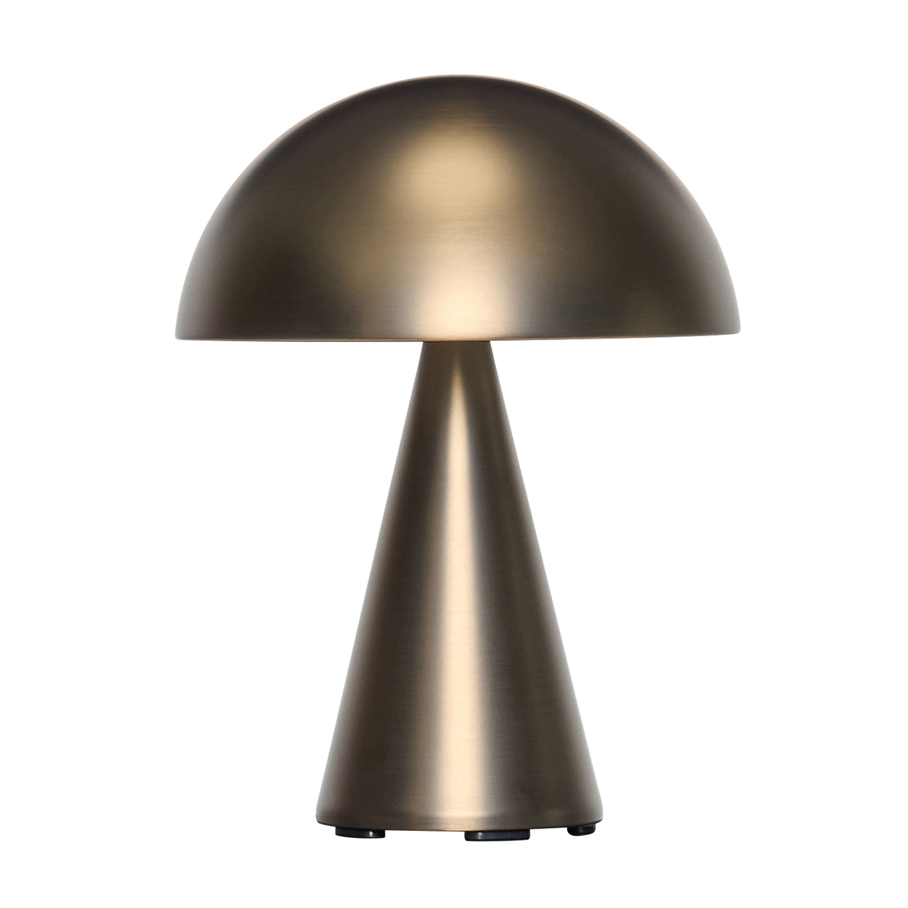 Mush Tragbare Lampe Bronzed Brass 20cm