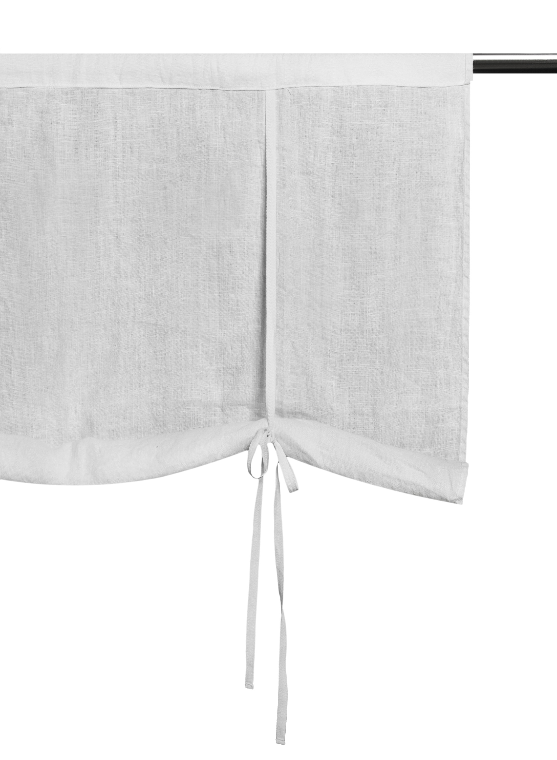 Himla - Sunshine Hissgardin Linne White 110x120 - Vit