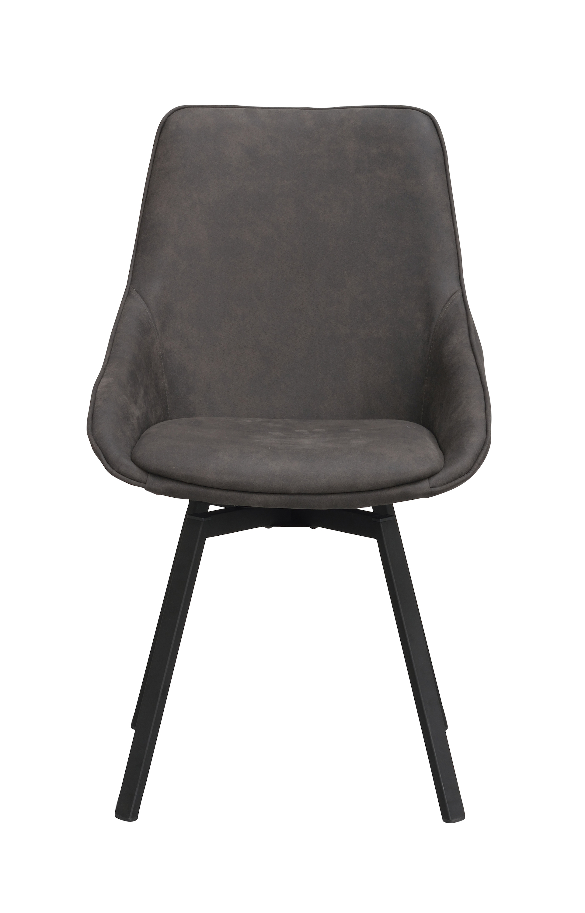 Rowico Home Alison Matstol Mörkgrå Microfiber/Svart