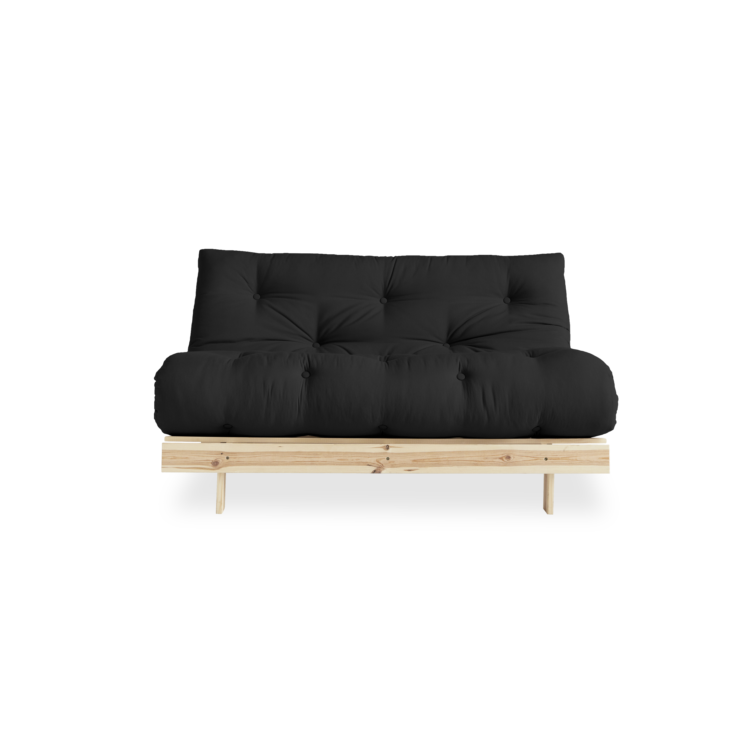 Karup Design Roots Schlafsofa Natur/Dunkelgrau 140cm
