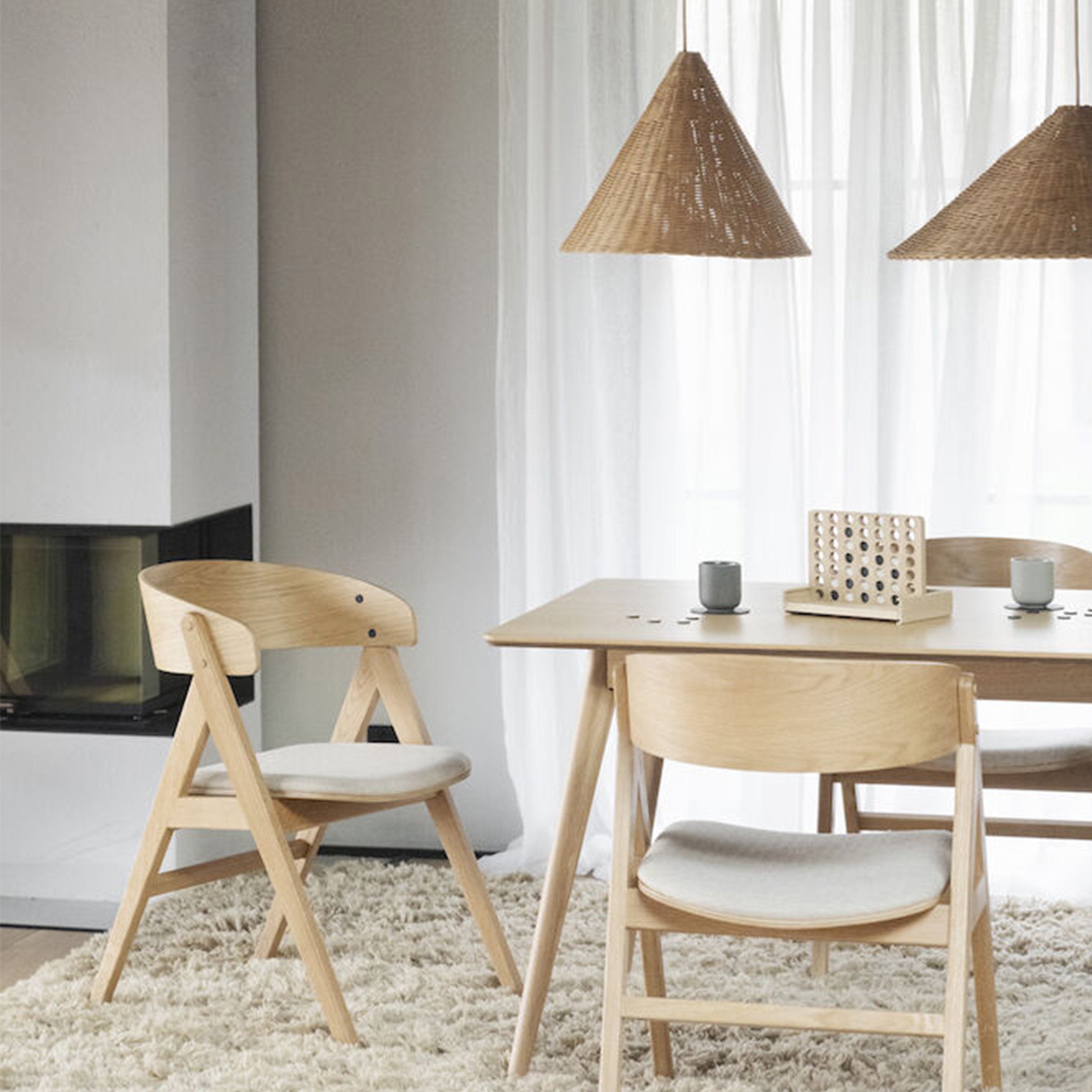 Rowico Home Yumi Esstisch Eiche 190cm