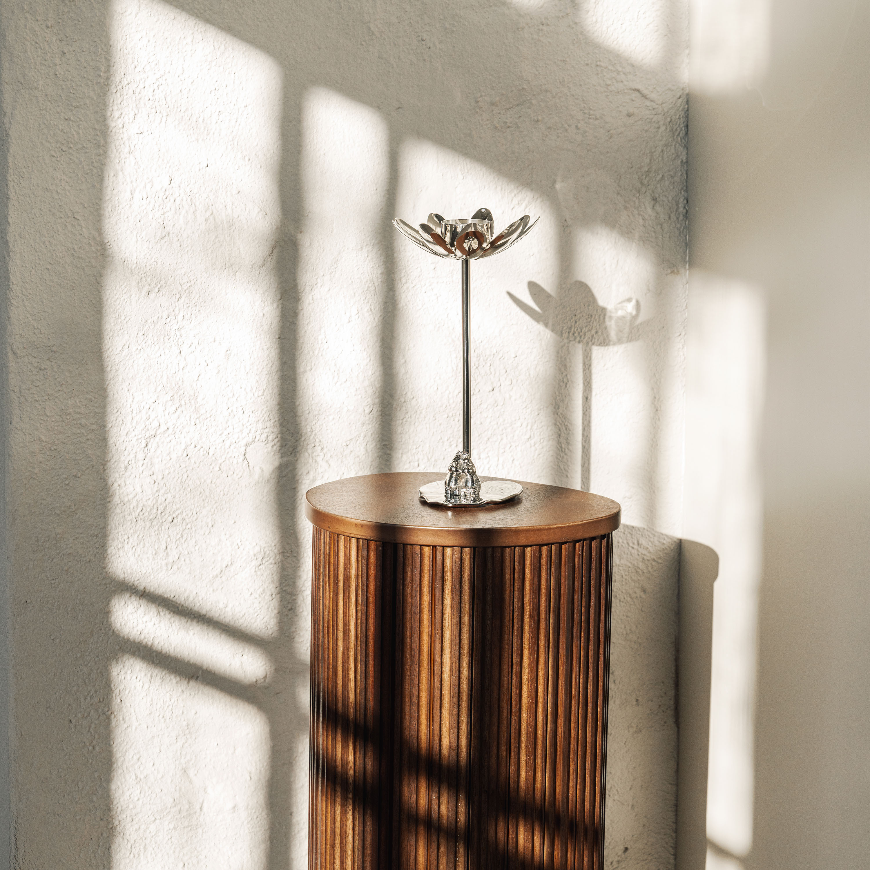 Hilke Collection Hilke X Mumin &amp; Snorkfröken Ljusstake Silver