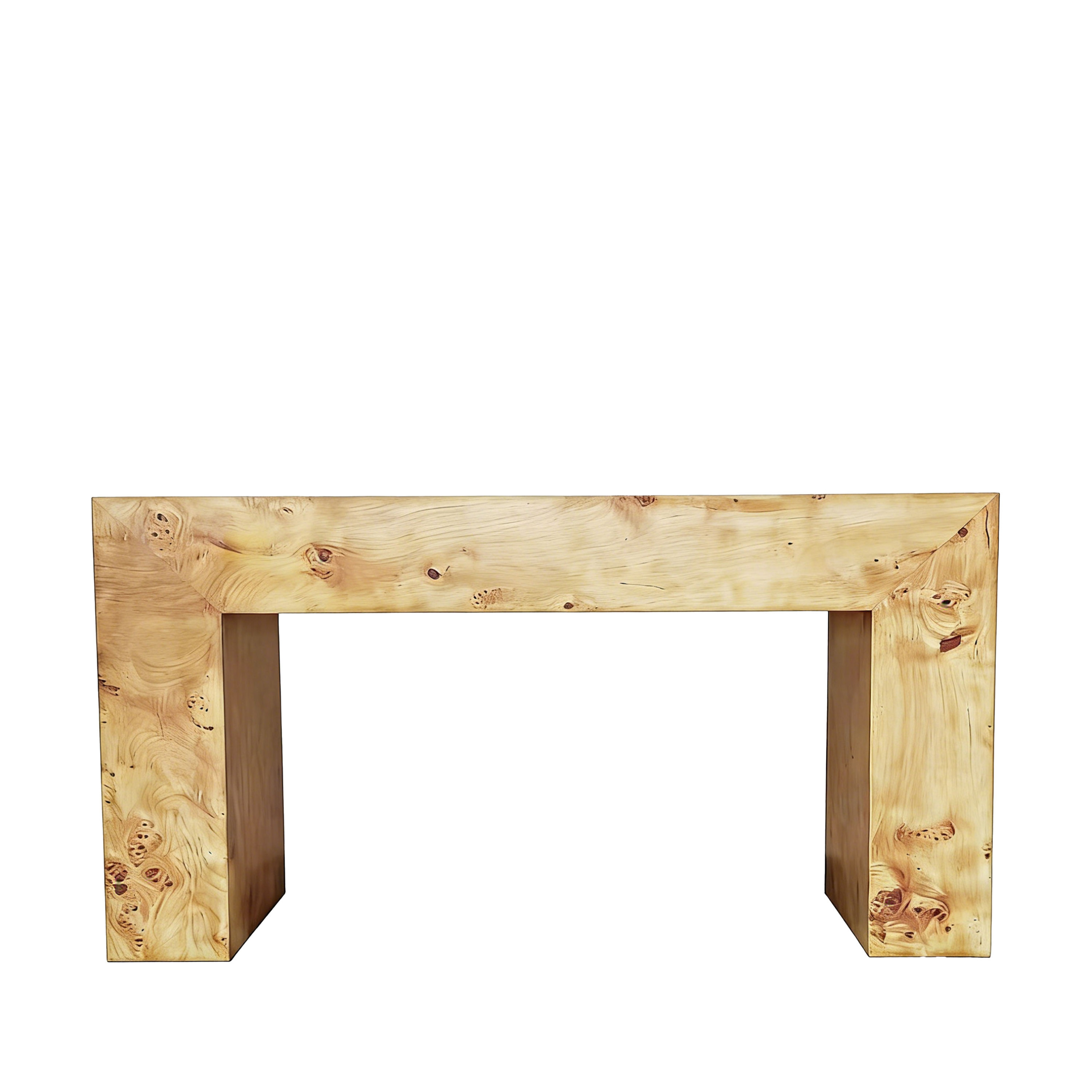 Chunky Konsolentisch Pappel 145cm