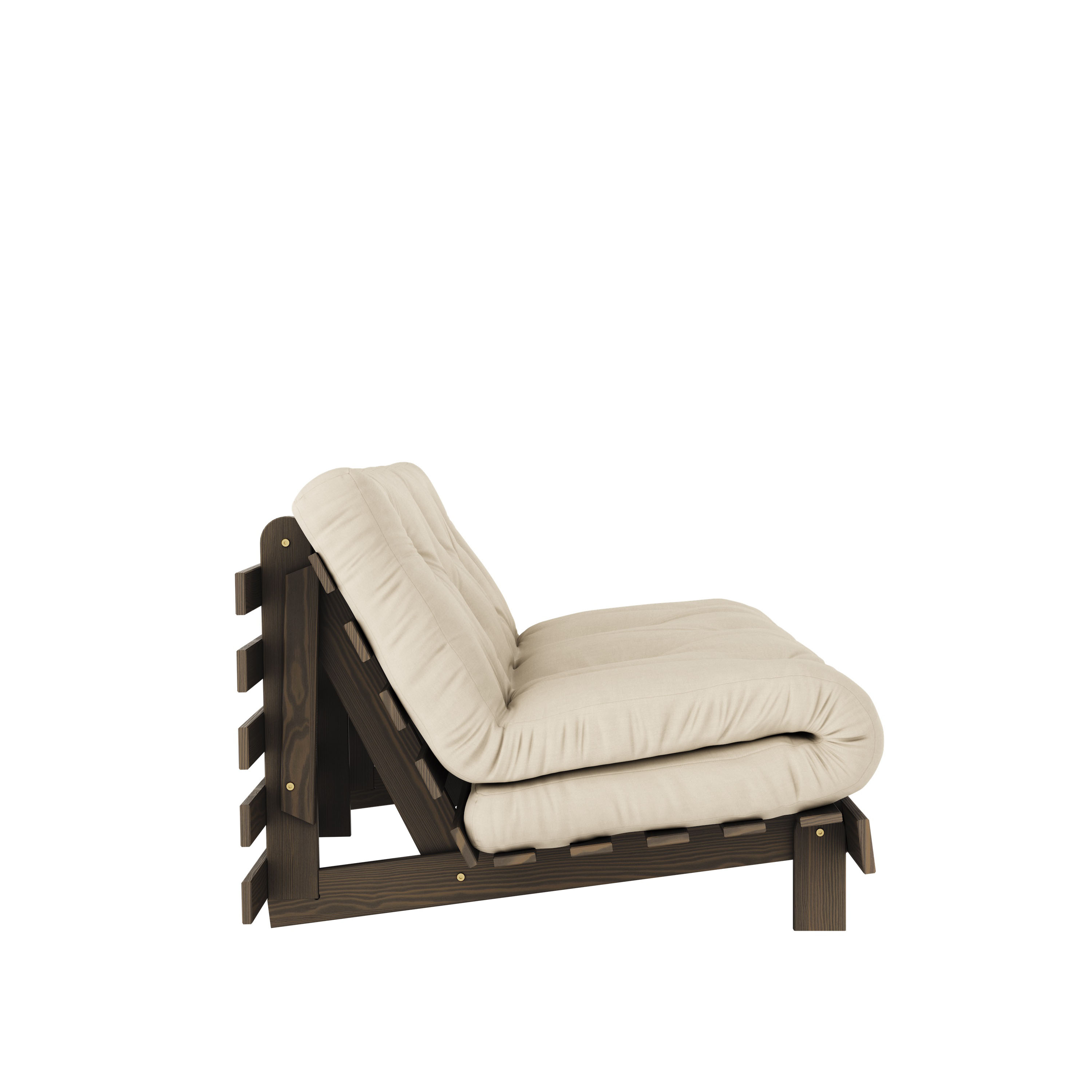 Karup Design Roots Vuodesohva Ruskea/Beige 160cm