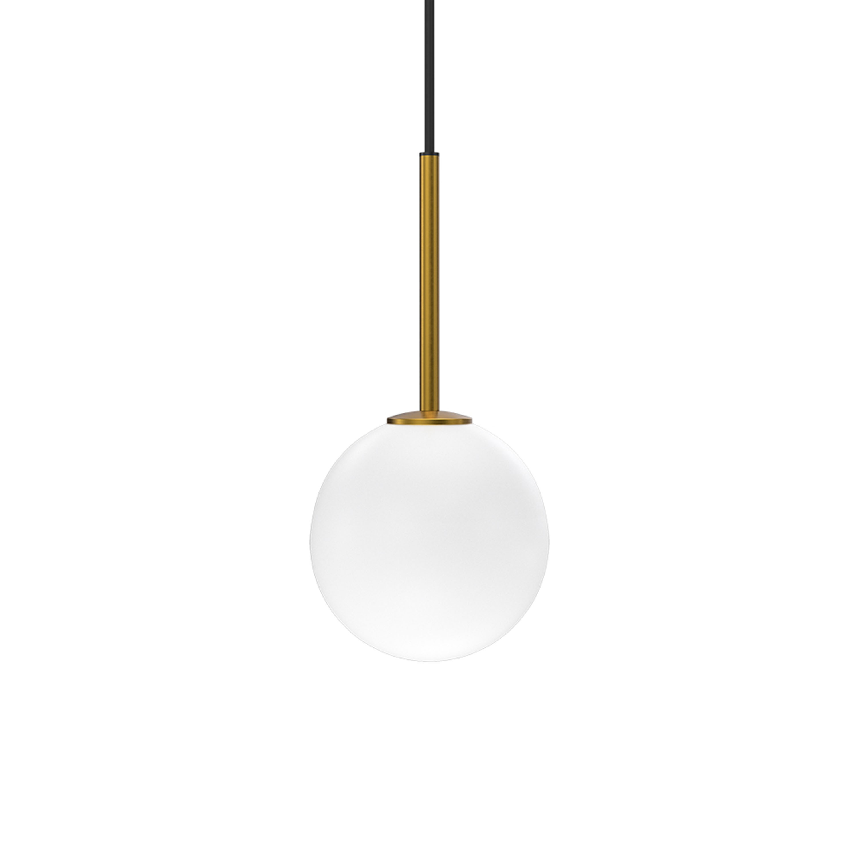 Herstal - Ballon Pendelleuchte Satin brass - Gold - Deckenleuchten