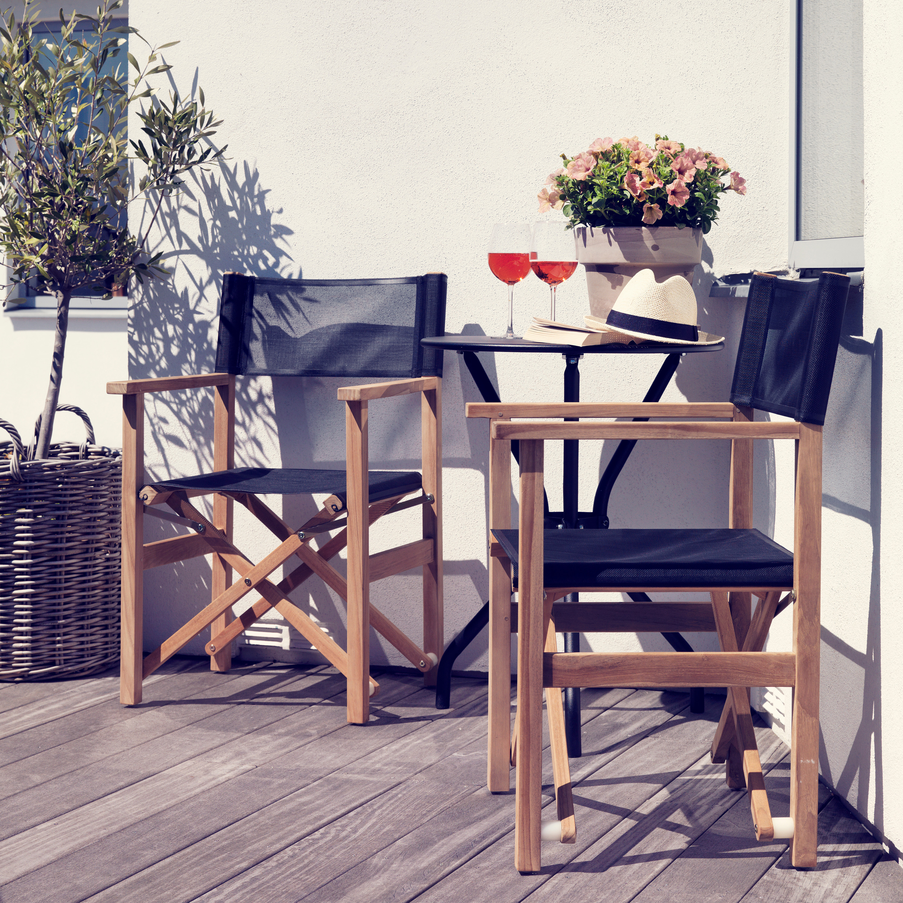 Brafab Drama Karmstol Natur/Svart