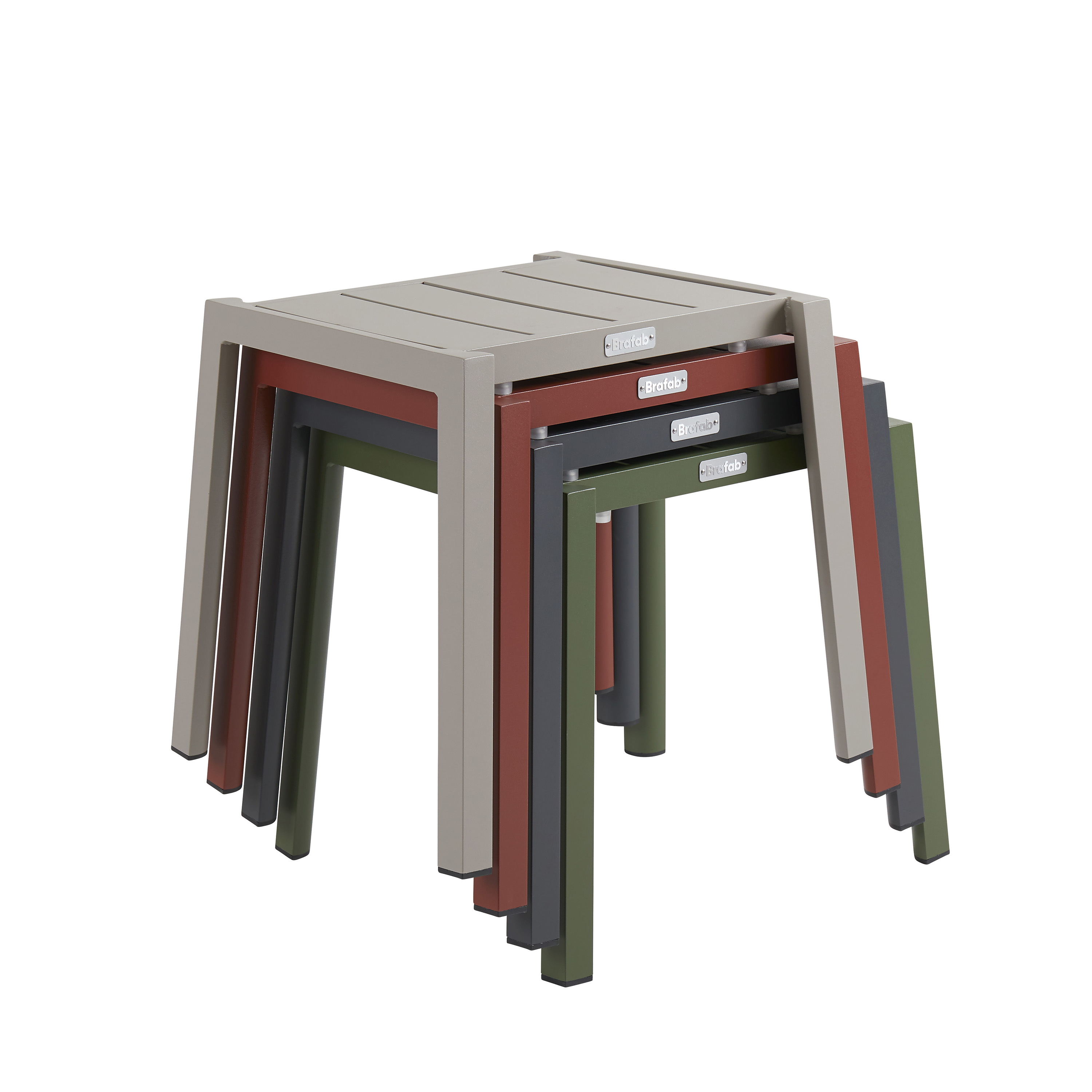 Brafab Delia Sidobord Antracit 45x40cm