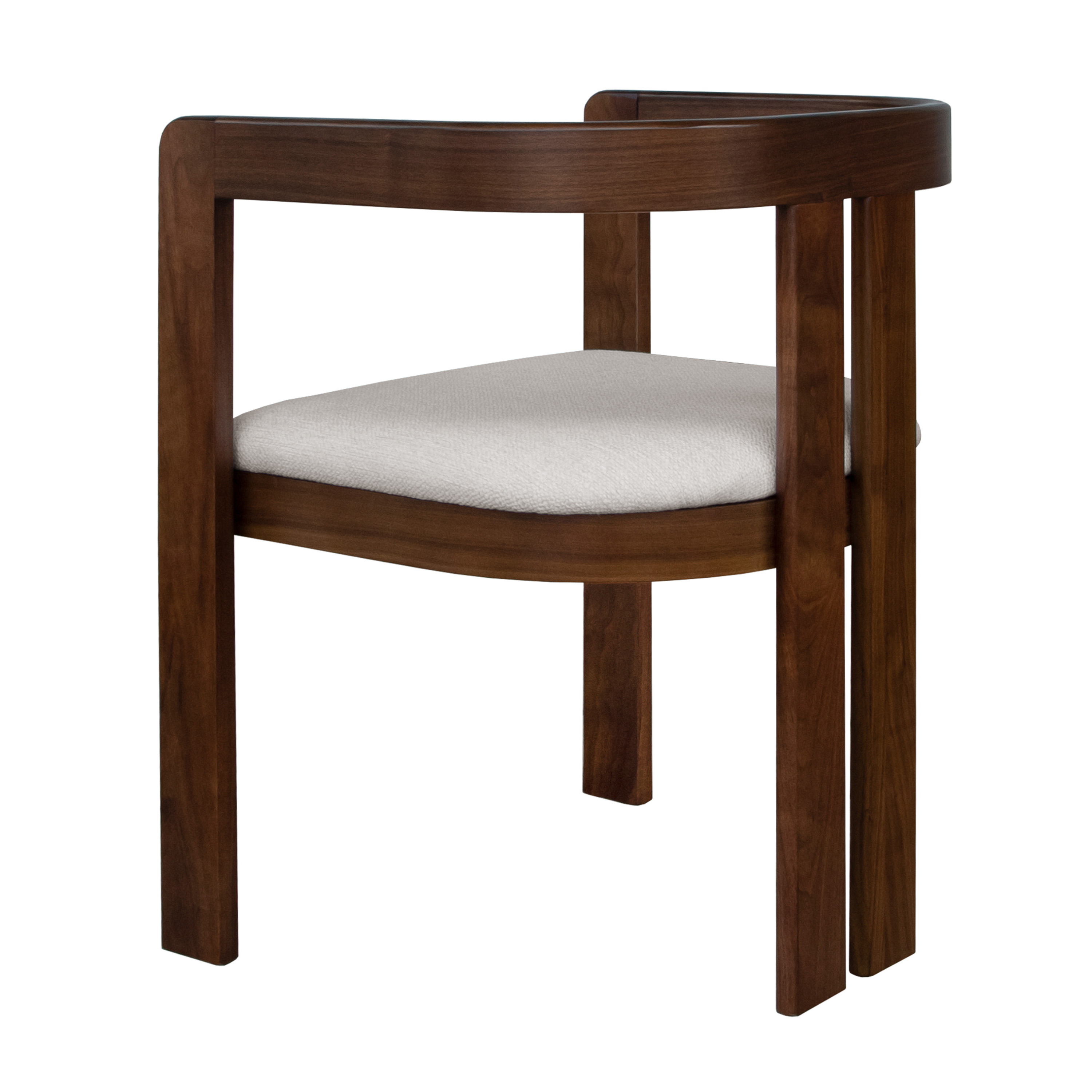 Sleepo Collection Callum Karmstol Valnöt/Vit