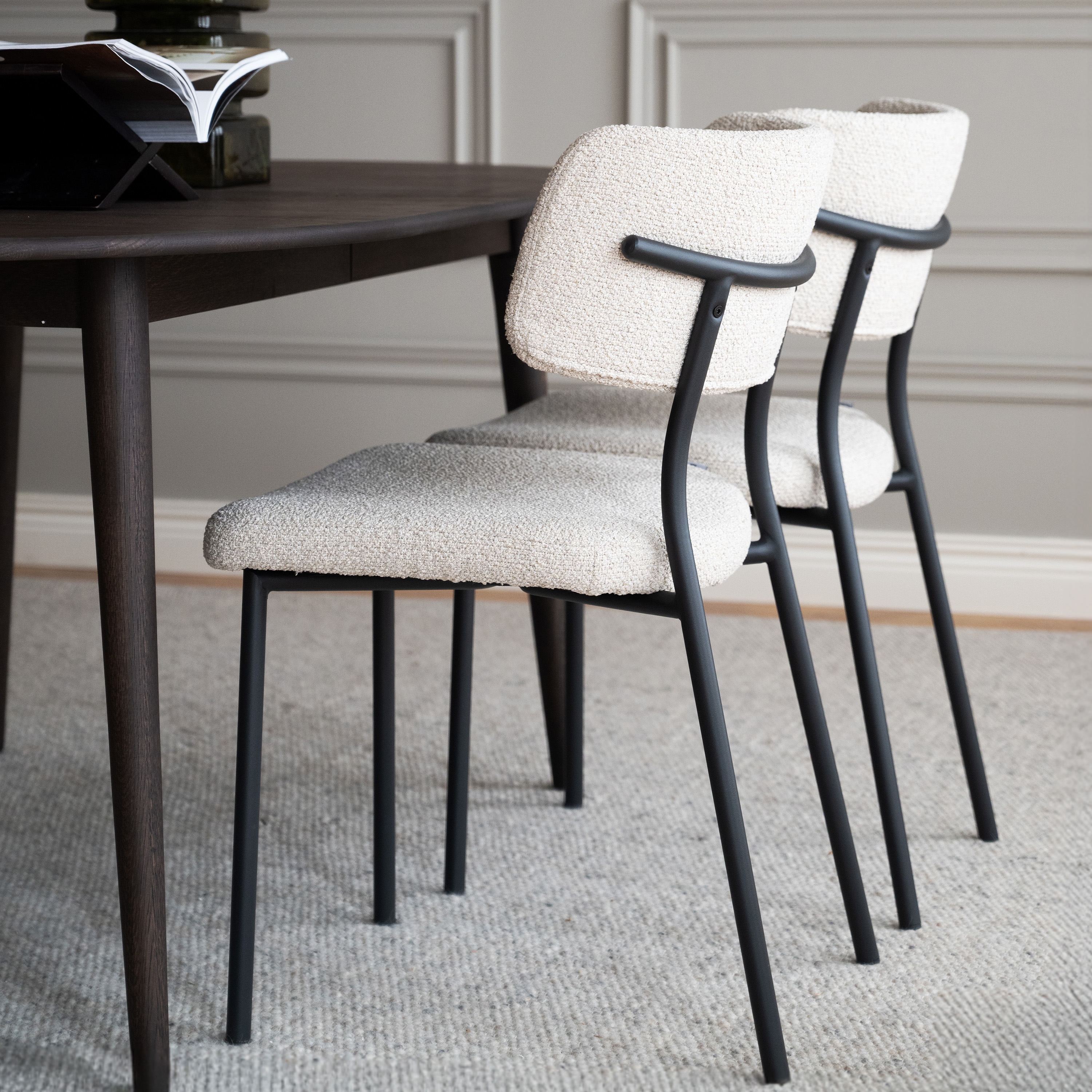 Rowico Home Herbster Matstol Beige/Svart