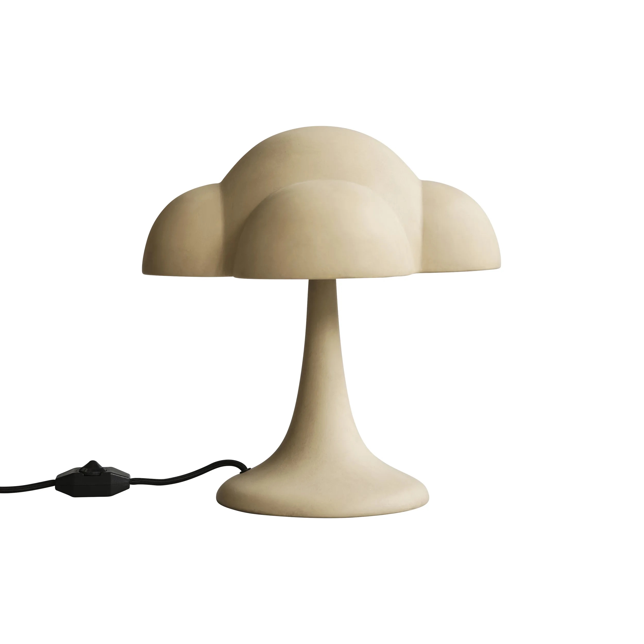 101 Copenhagen - Fungus Pöytävalaisin Hiekka Beige - Keramik - Pöytävalaisimet