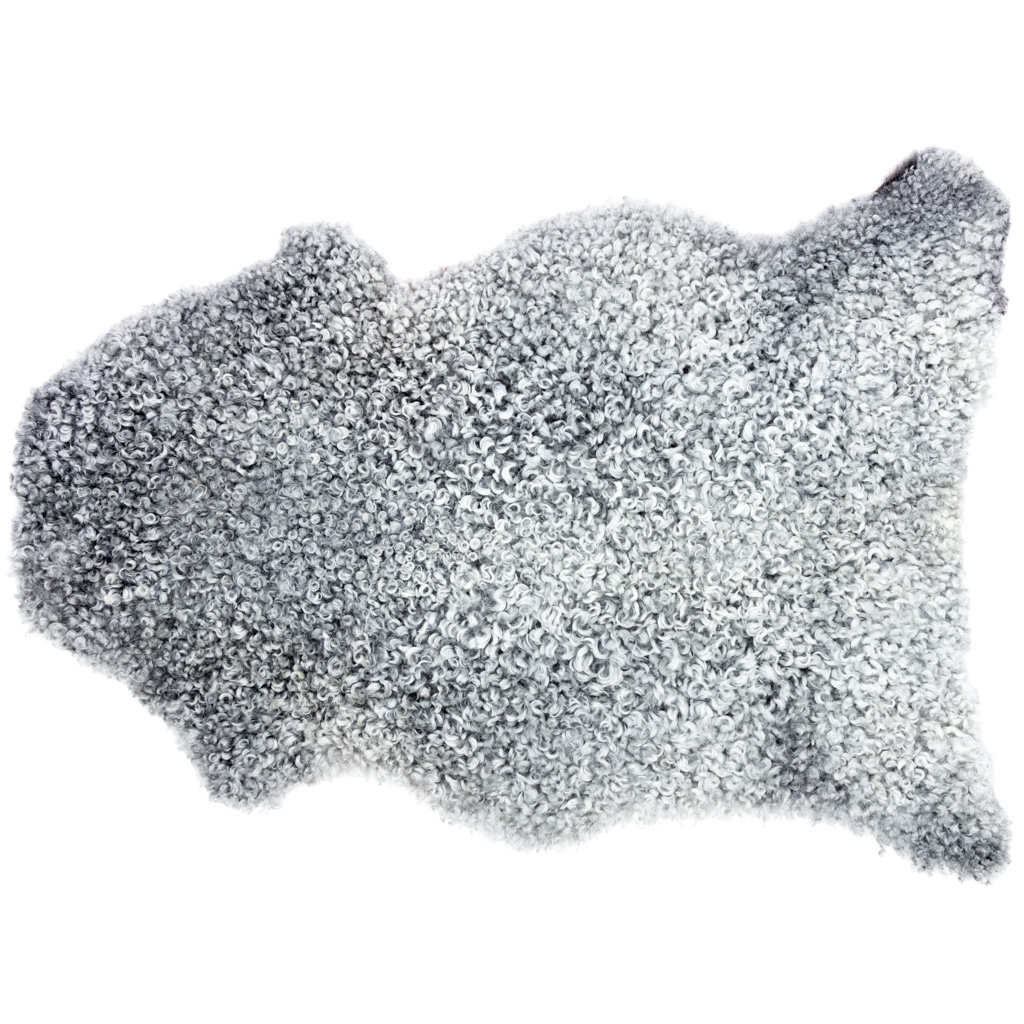 Visby Svenskt Fårskinn Ljus 100x60