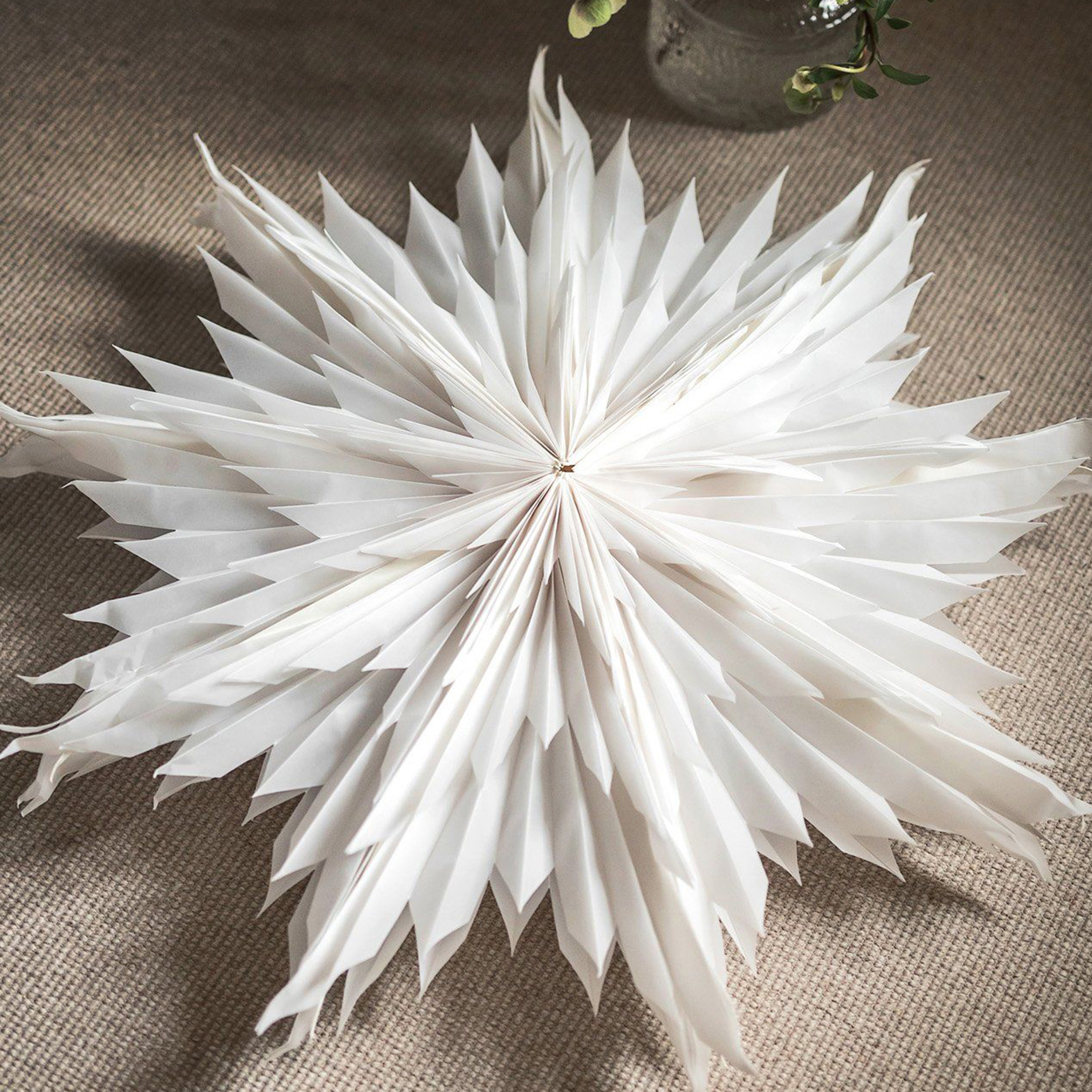 Watt &amp; Veke Oslo Julstjärna Vit 80cm