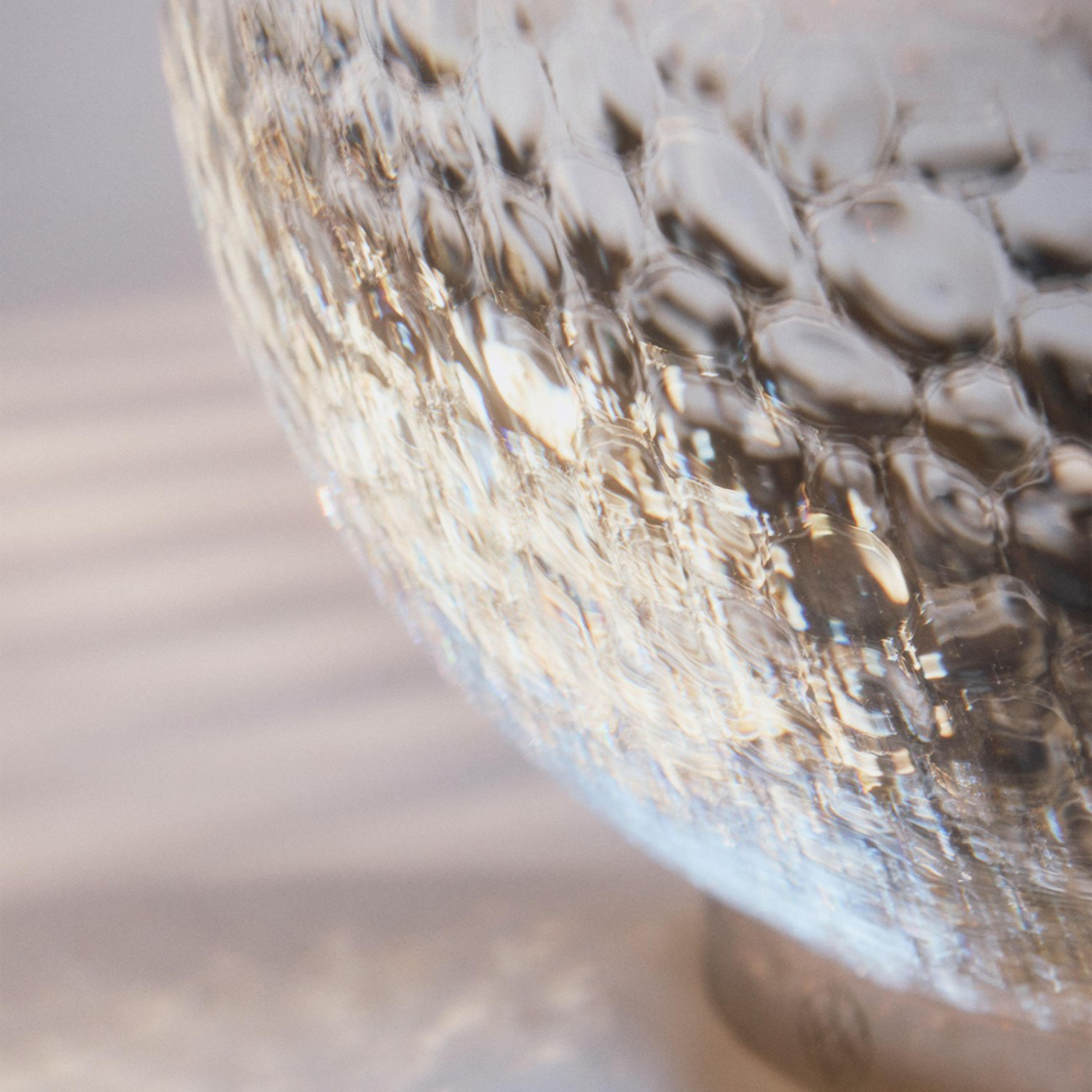 AYTM Globe Bubbles Vase Klar Ø21