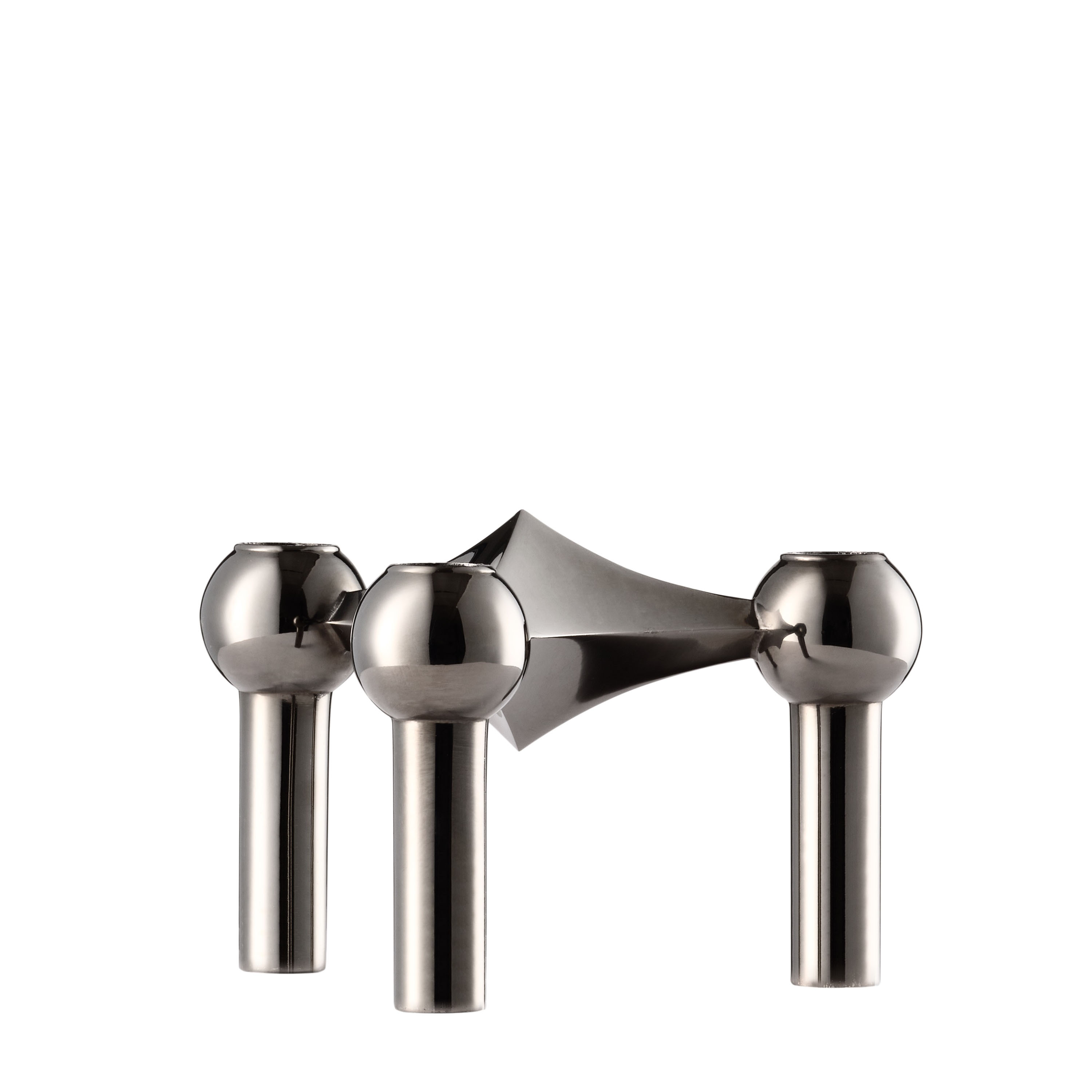 STOFF Nagel Lysestake Black Chrome