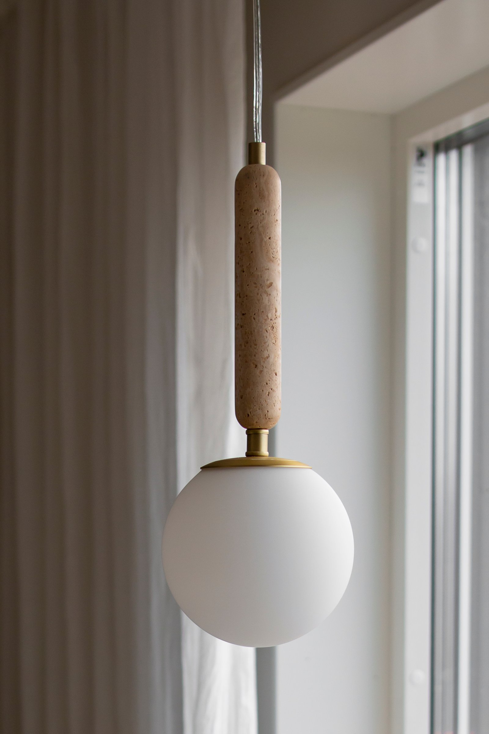 Globen Lighting Torrano Taklampa Mini Beige/Vit 15