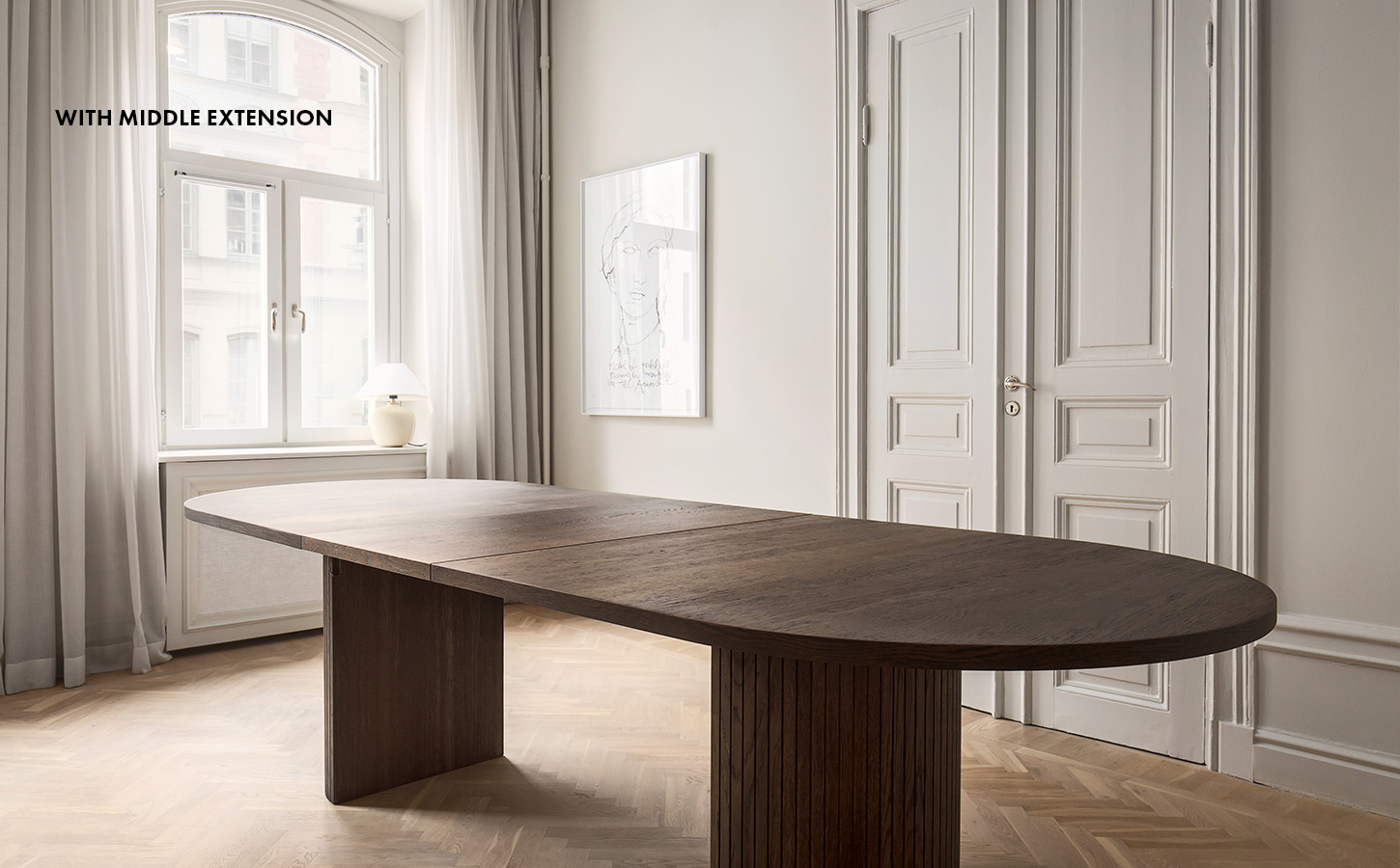 Sleepo Collection Bauer Matbord Brunbetsad 220+50+50