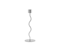 Curved Ljusstake Stainless Steel 23cm