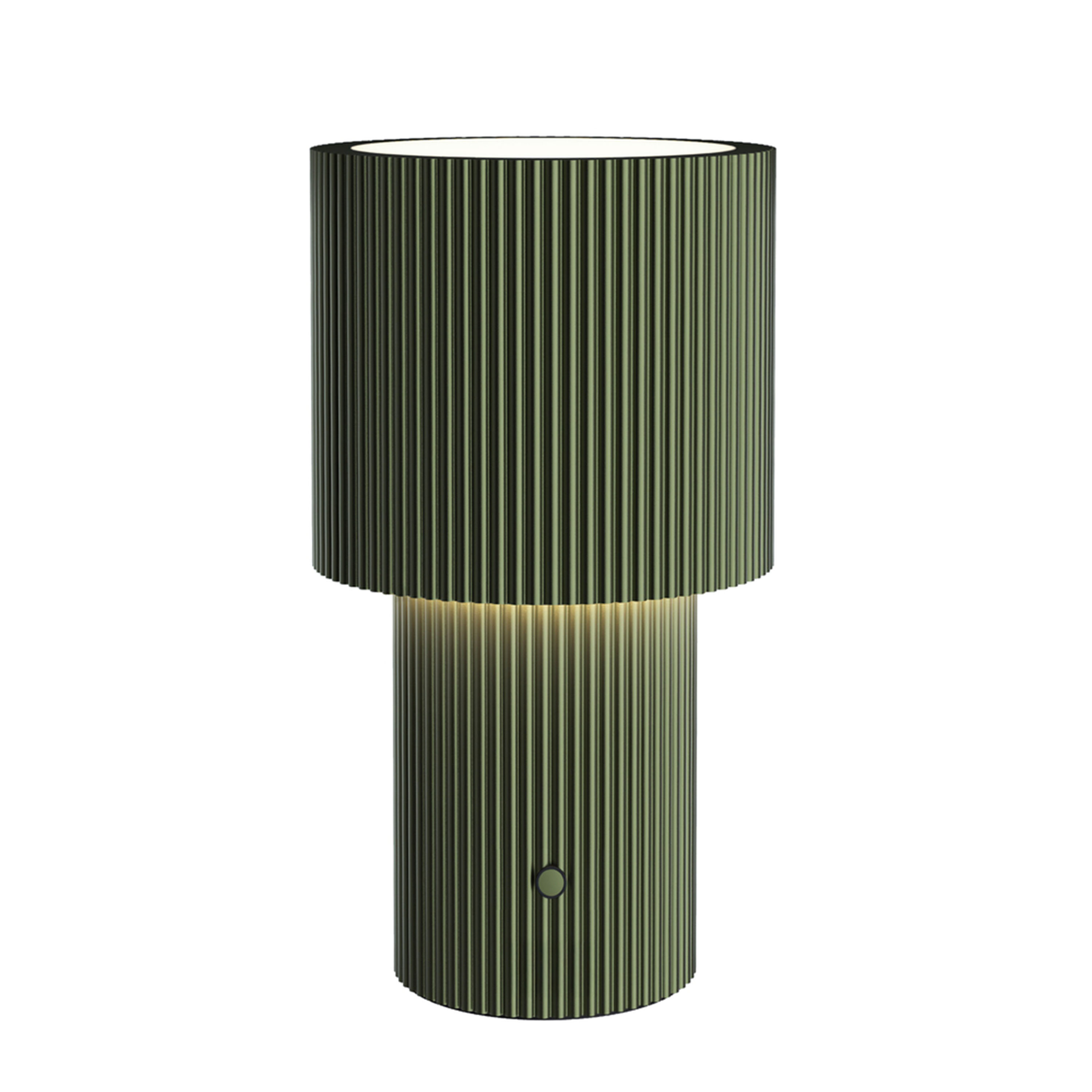 Iluma Portabel Bordslampa Olivgrön 22cm