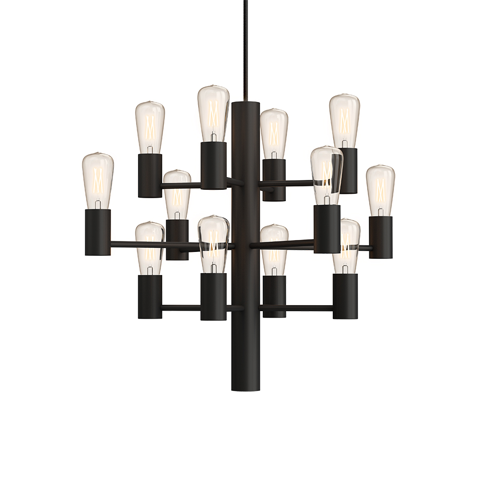 Herstal - Manola Mini 12 Taklampa Svart