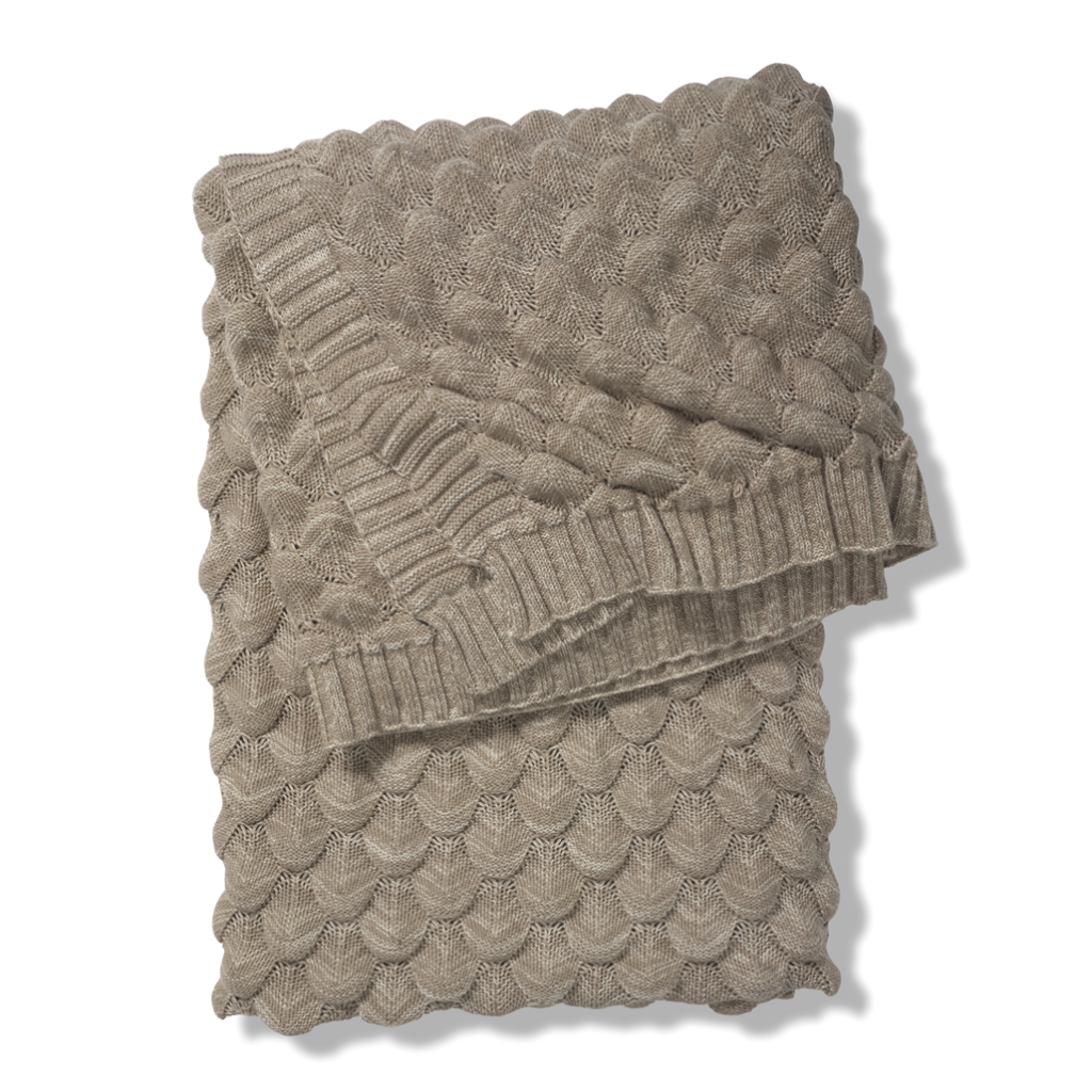 Classic Collection - Gems Huopa Simply Taupe Beige - Bomull - Huovat