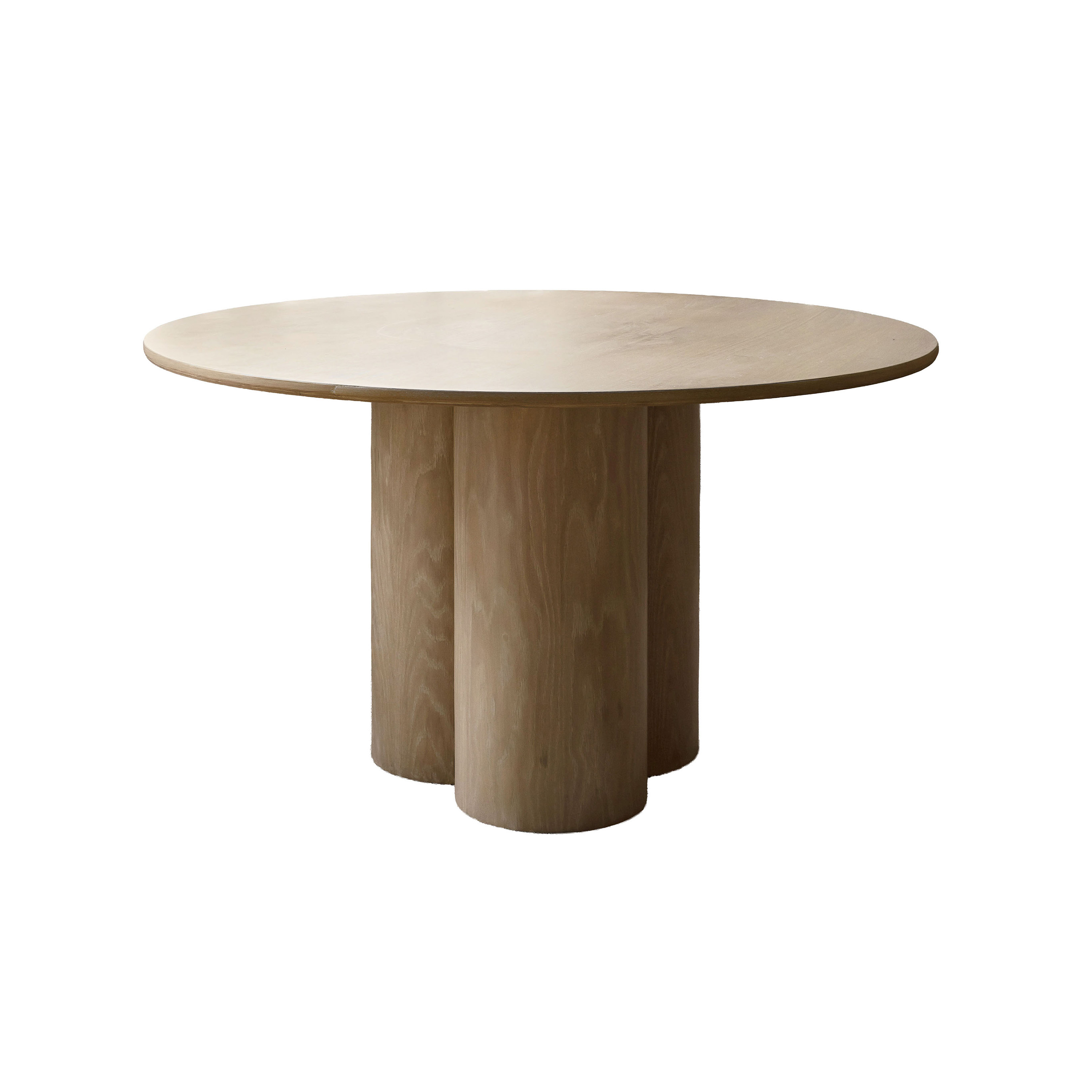 Laura Spisebord Hvitoljet Eik Ø130