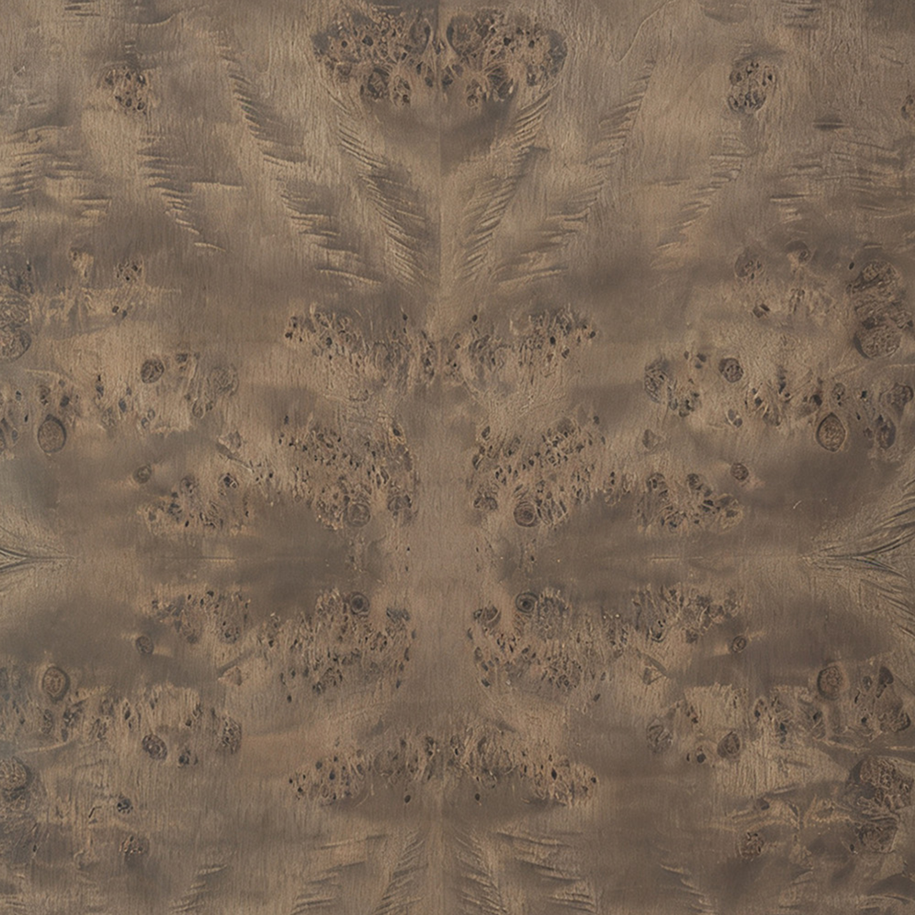 Sleepo Collection Poppy Couchtisch Braun gebeizte Pappel 90x90