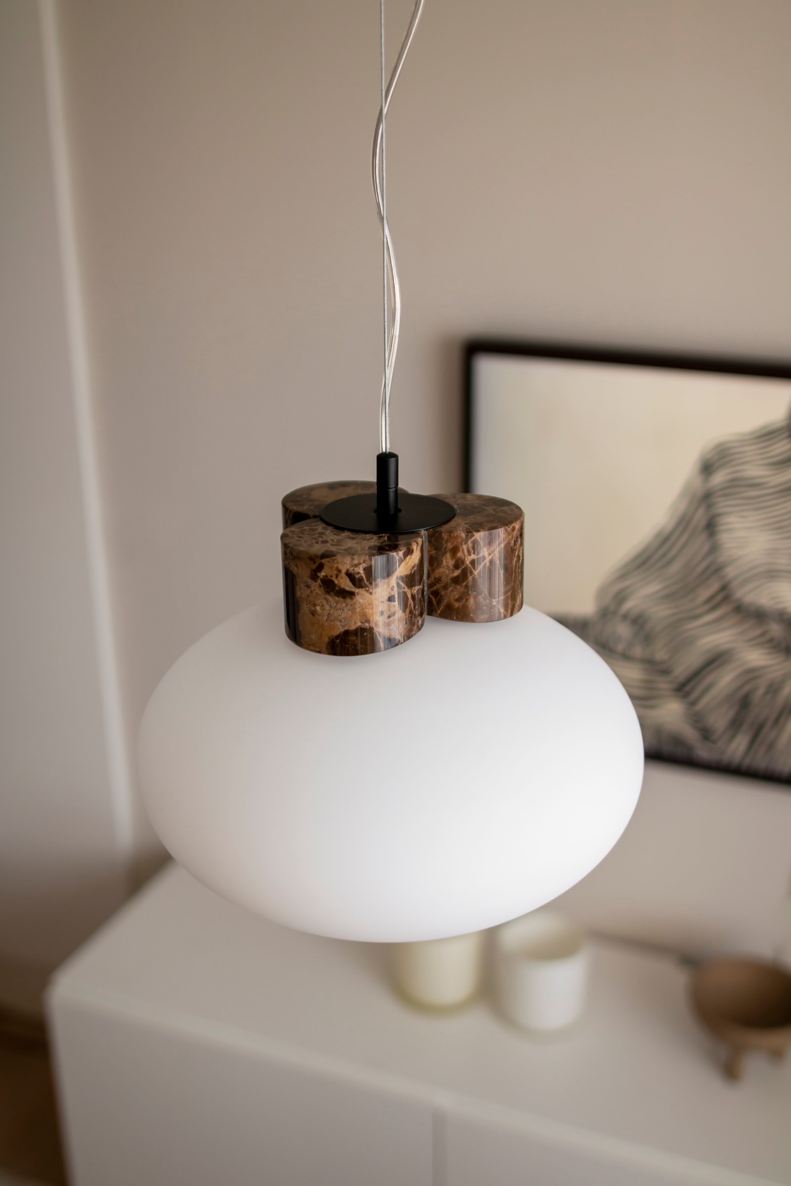 Globen Lighting Mammut Taklampa Brun/Vit 30