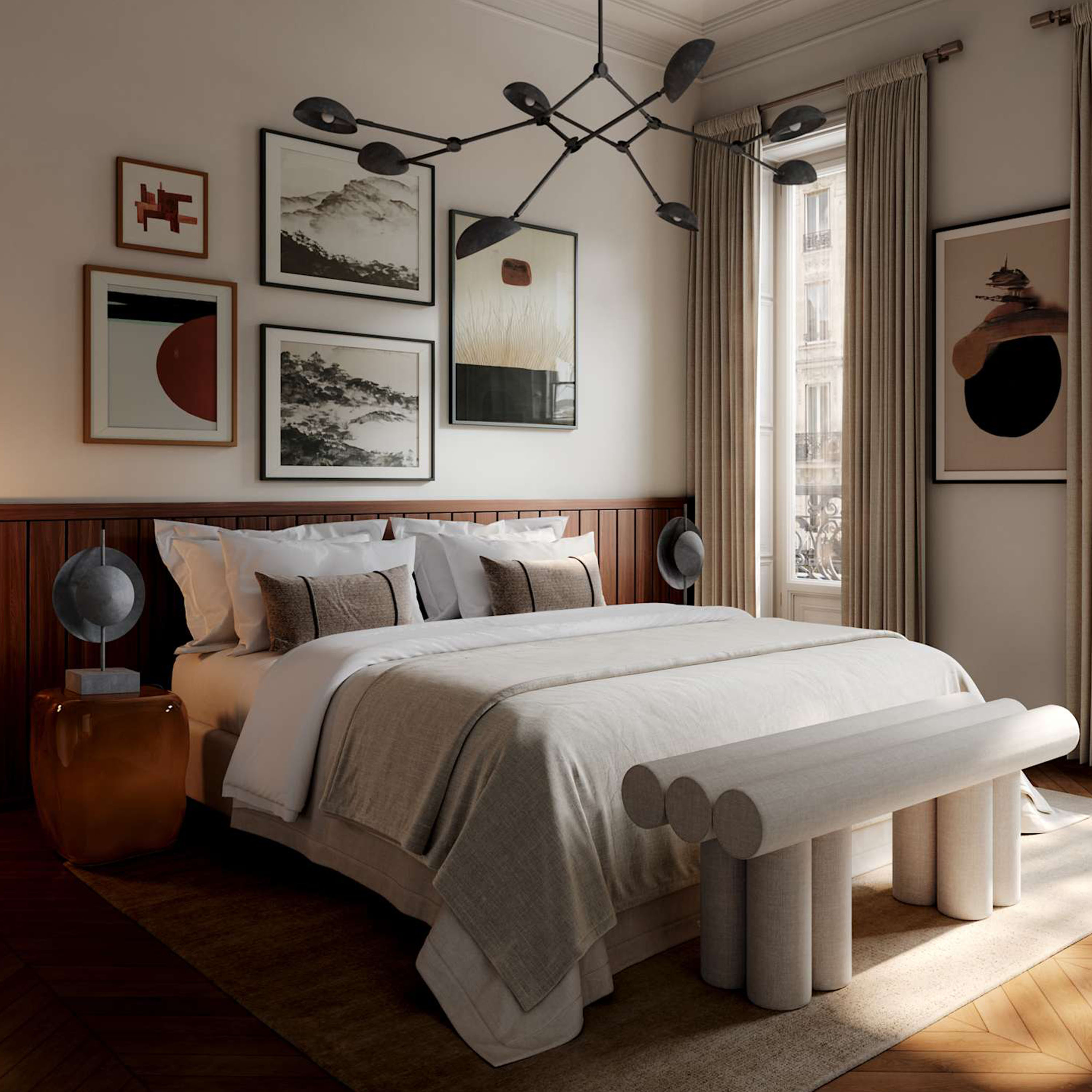 101 Copenhagen Hiro Penkki Linen 120cm