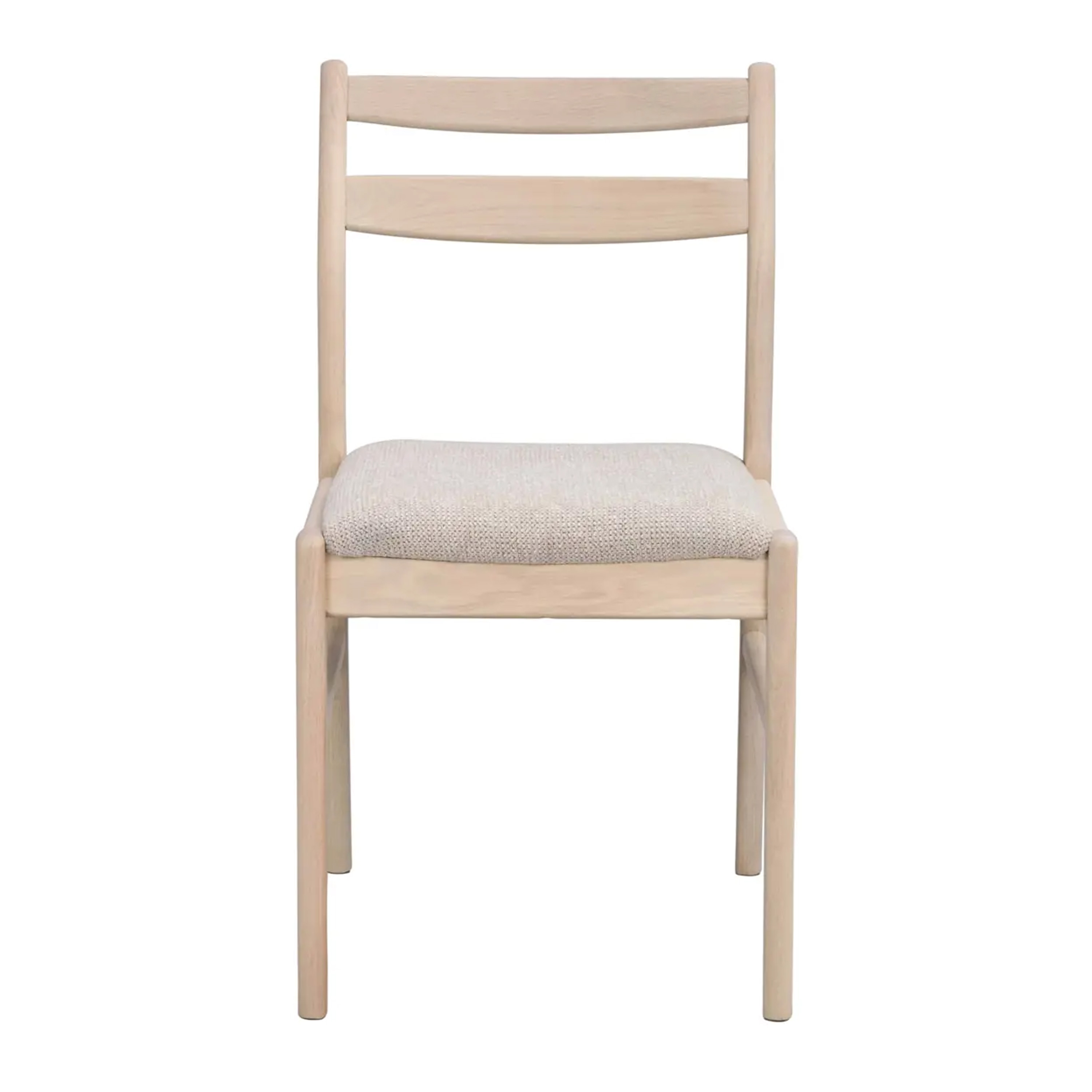 Rowico Home Kerwin Matstol Vitpigmenterad Ek/Ljusbeige