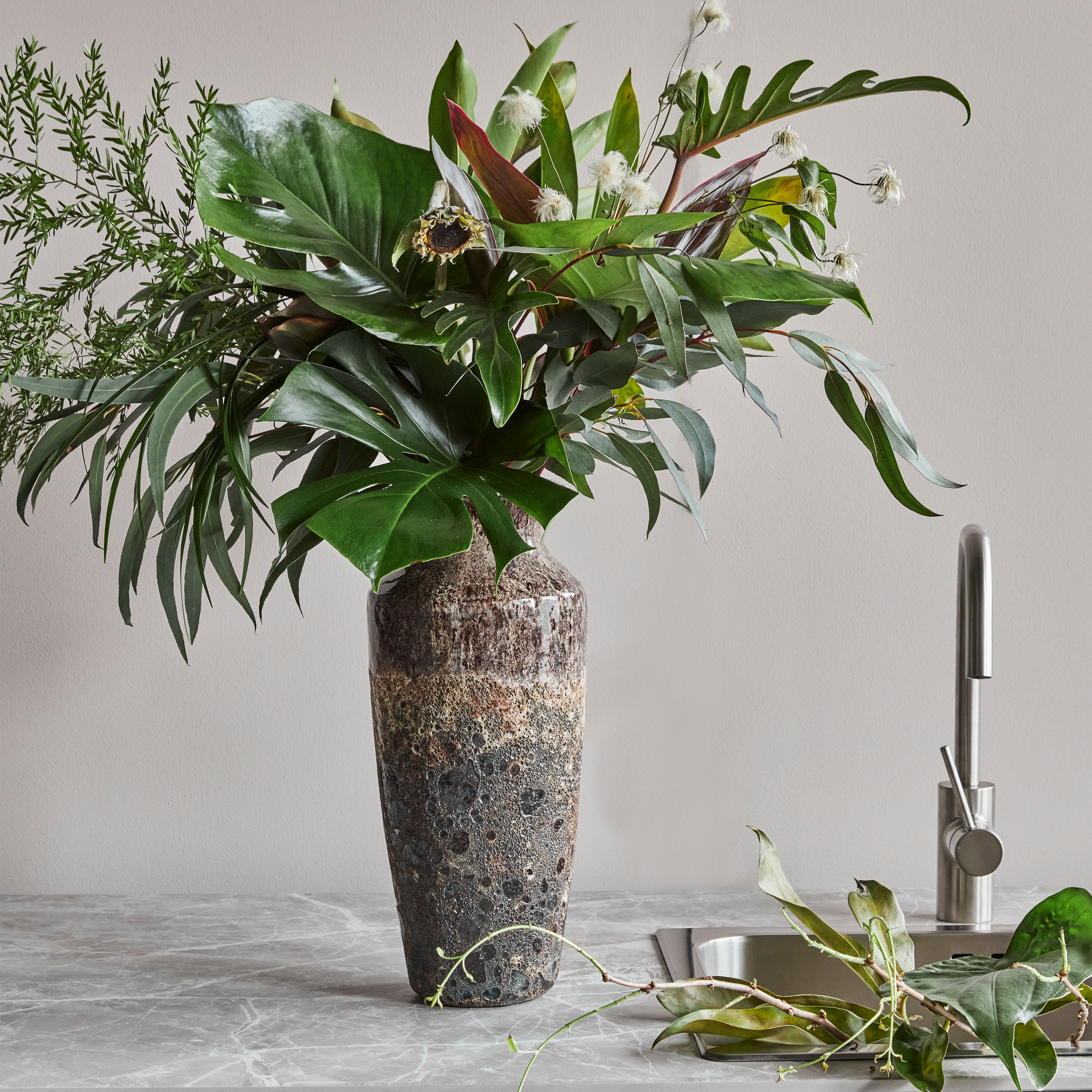 House Doctor Maya Maljakko Antique Brown 40 cm