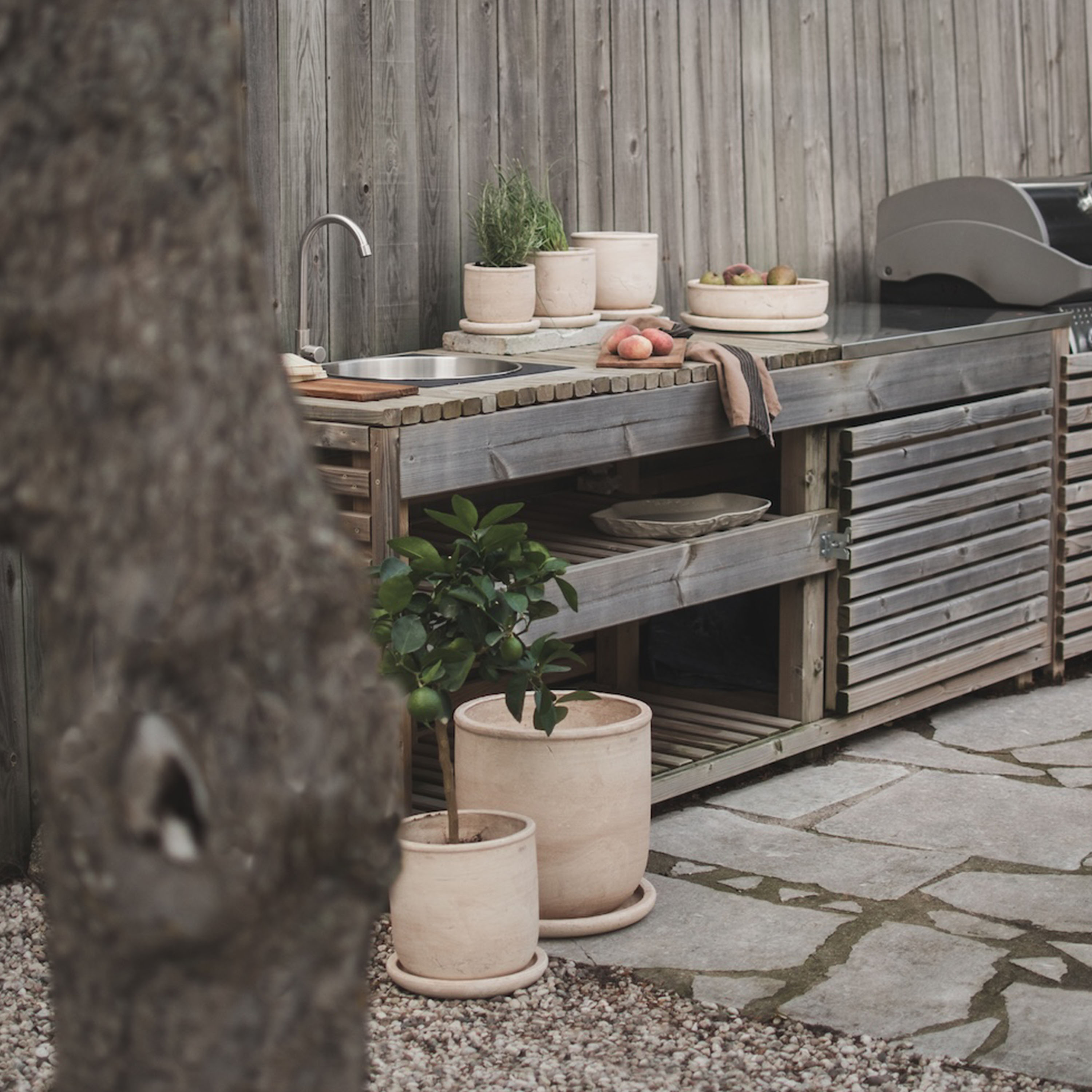 House Doctor Terra Kruka Sand Ø23