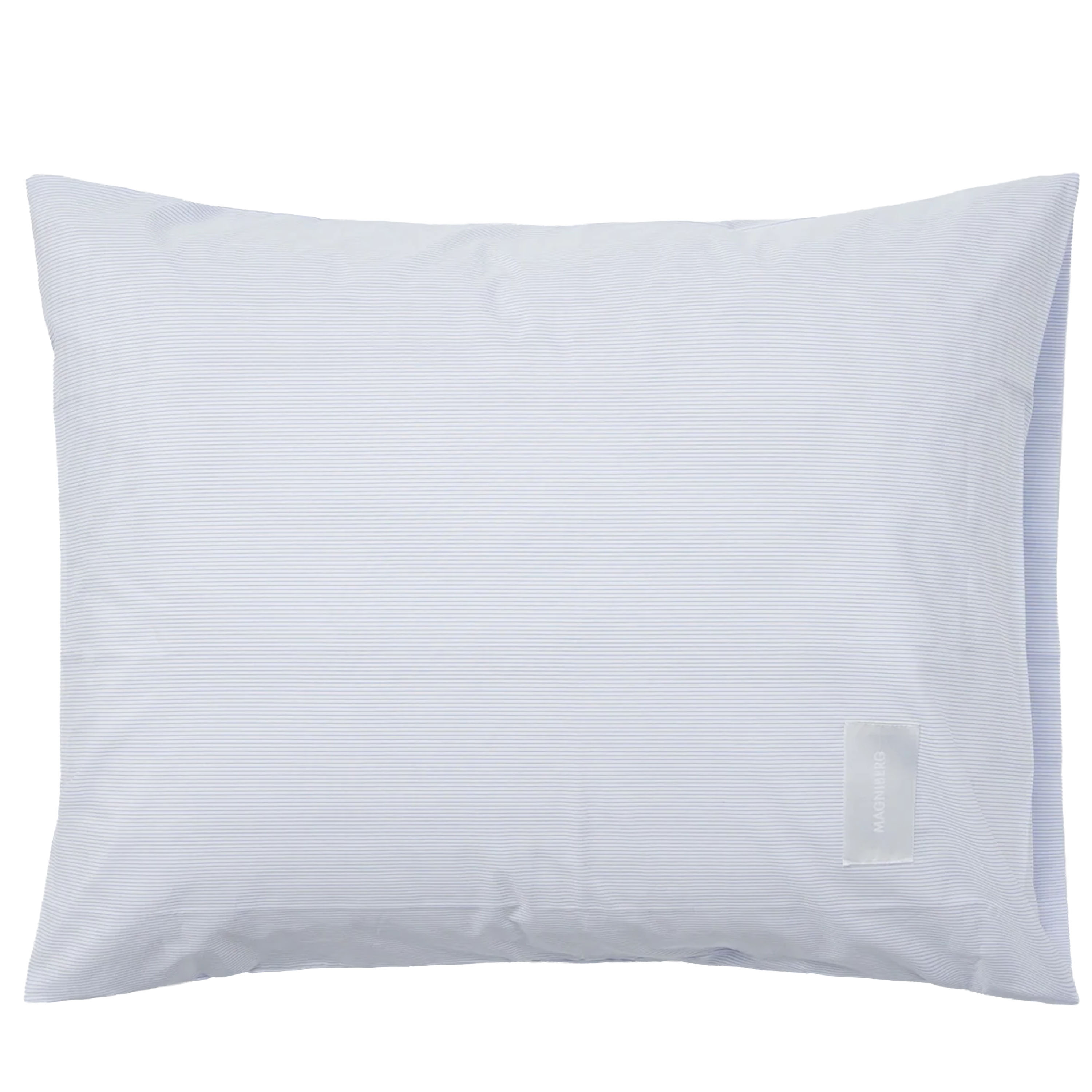 Wall Street Poplin Putetrekk Light Blue Stripes 50x60