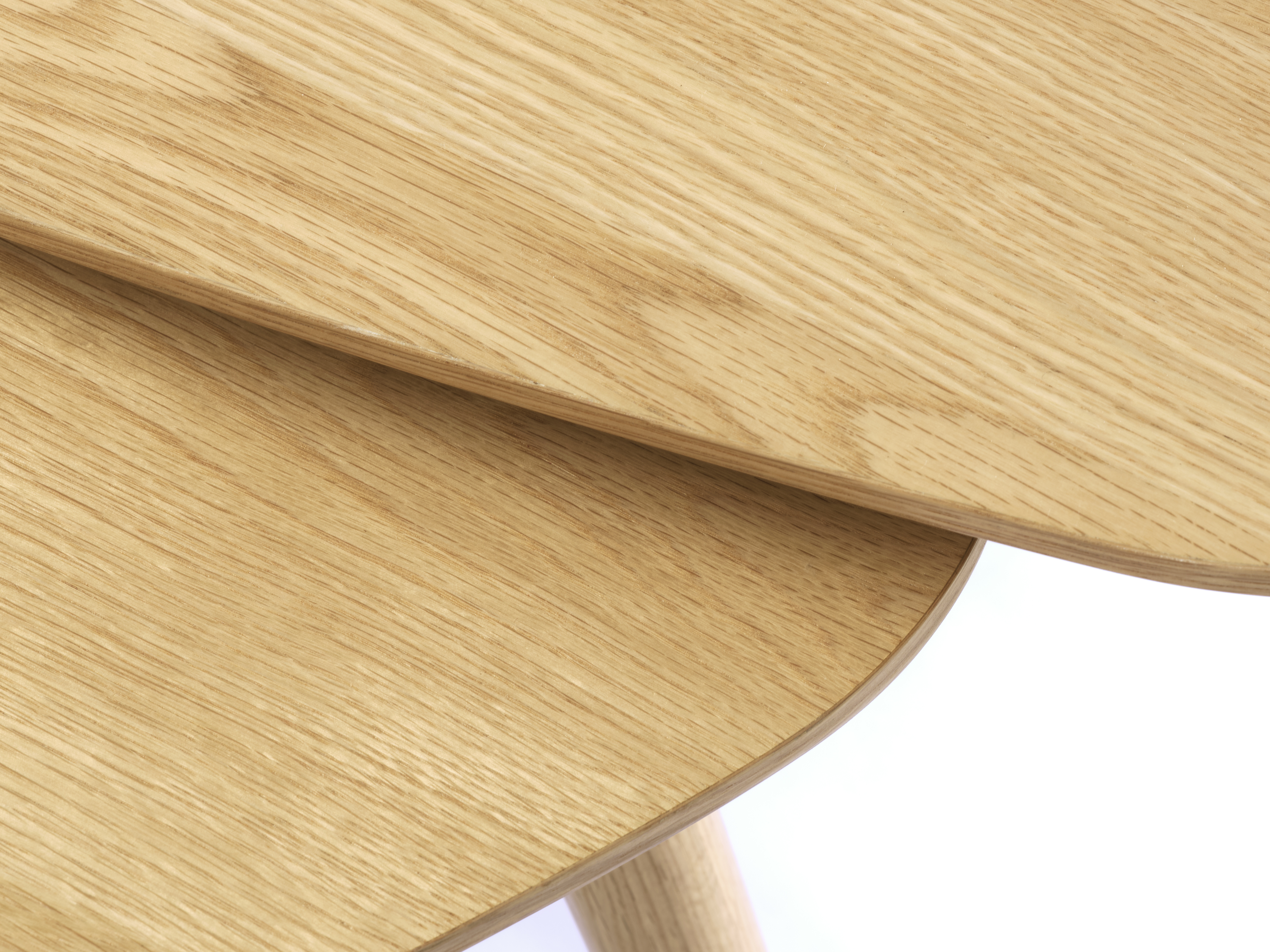 Nordic Home Artie Triangluar Salongbord Natural 2-pack