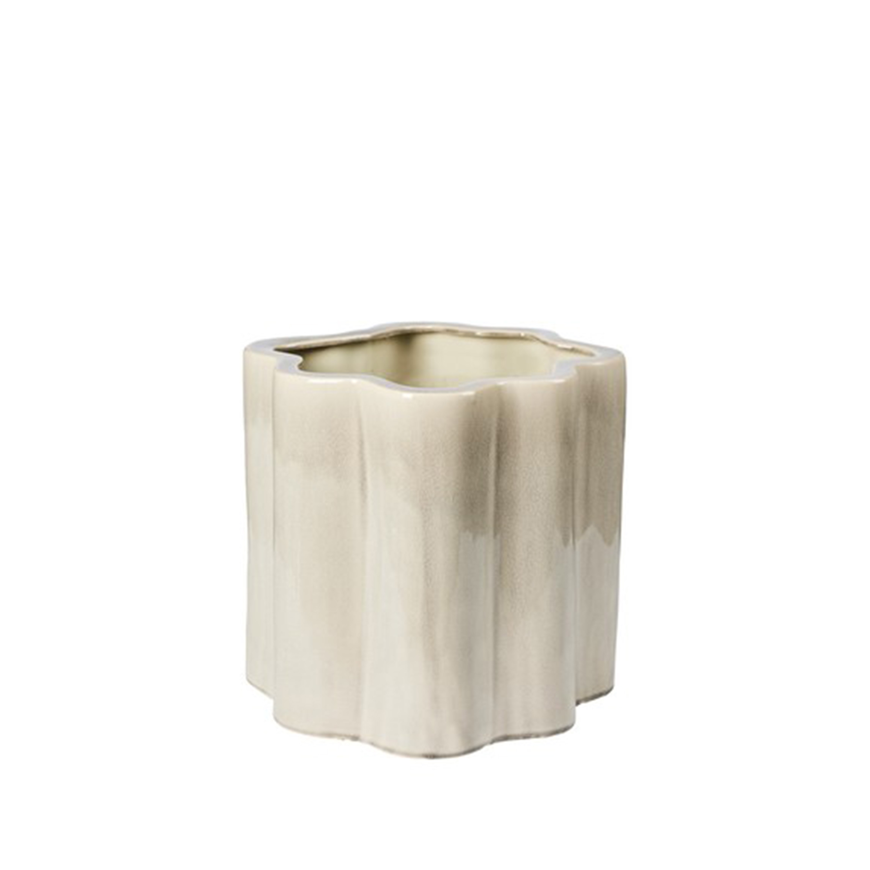 Broste Copenhagen - Sonja Topf Grey 36cm - Grau - Töpfe