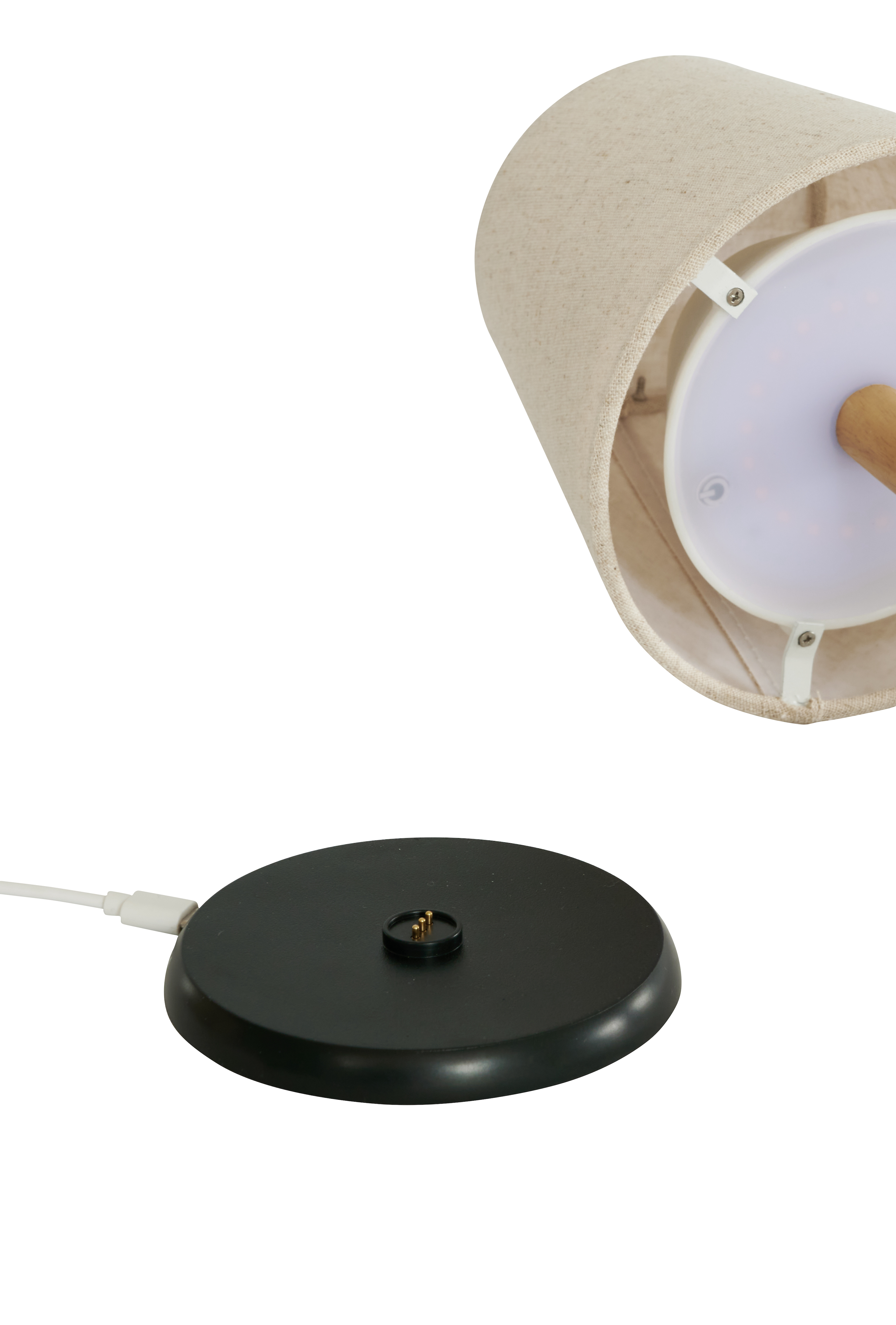 Watt &amp; Veke Tess Portable Bordslampa Natural 29cm