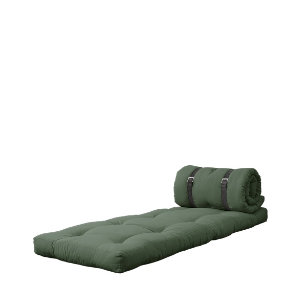 Karup Design Buckle-Up Lounge Madrass Olive Green