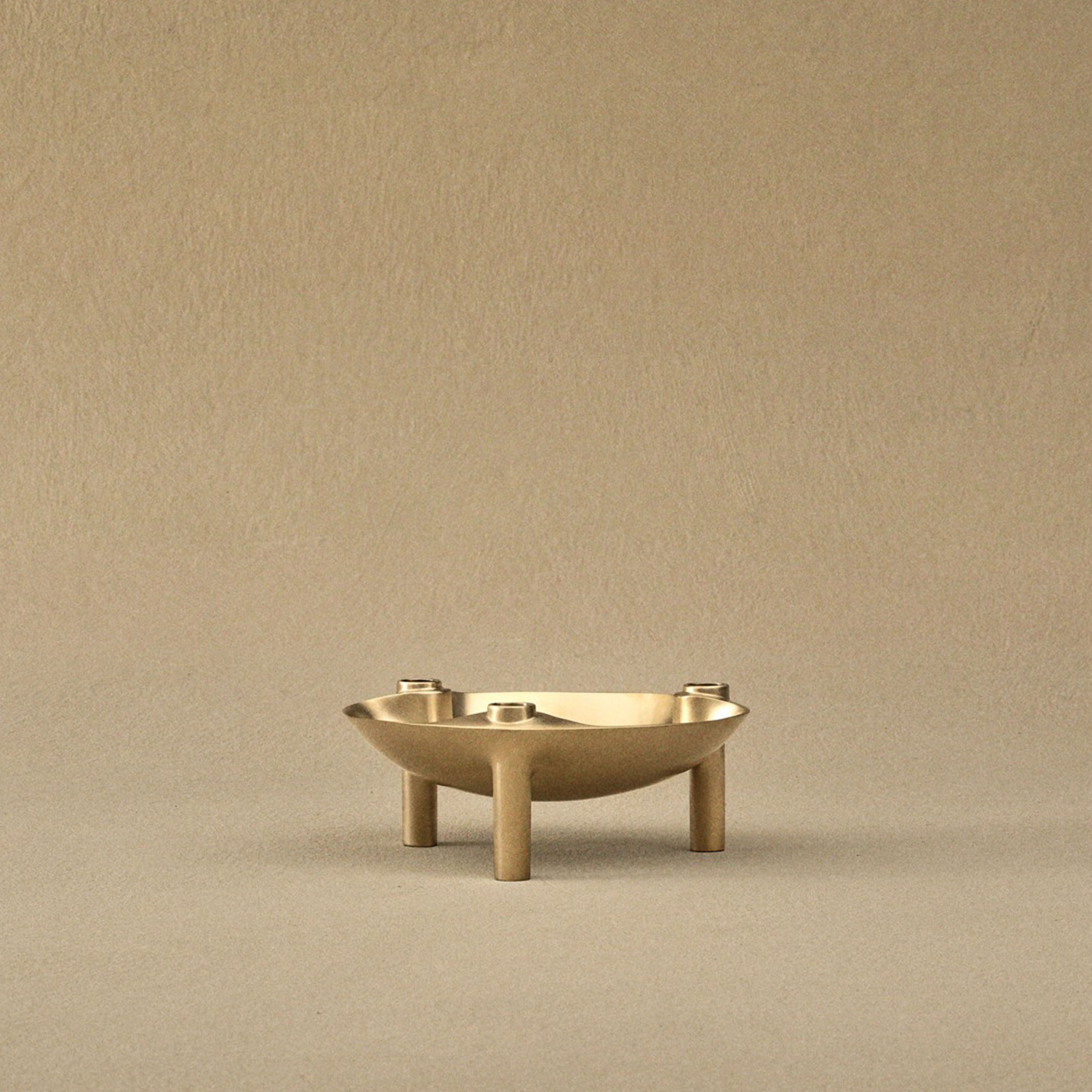 Stoff STOFF Nagel Skål Brushed Brass