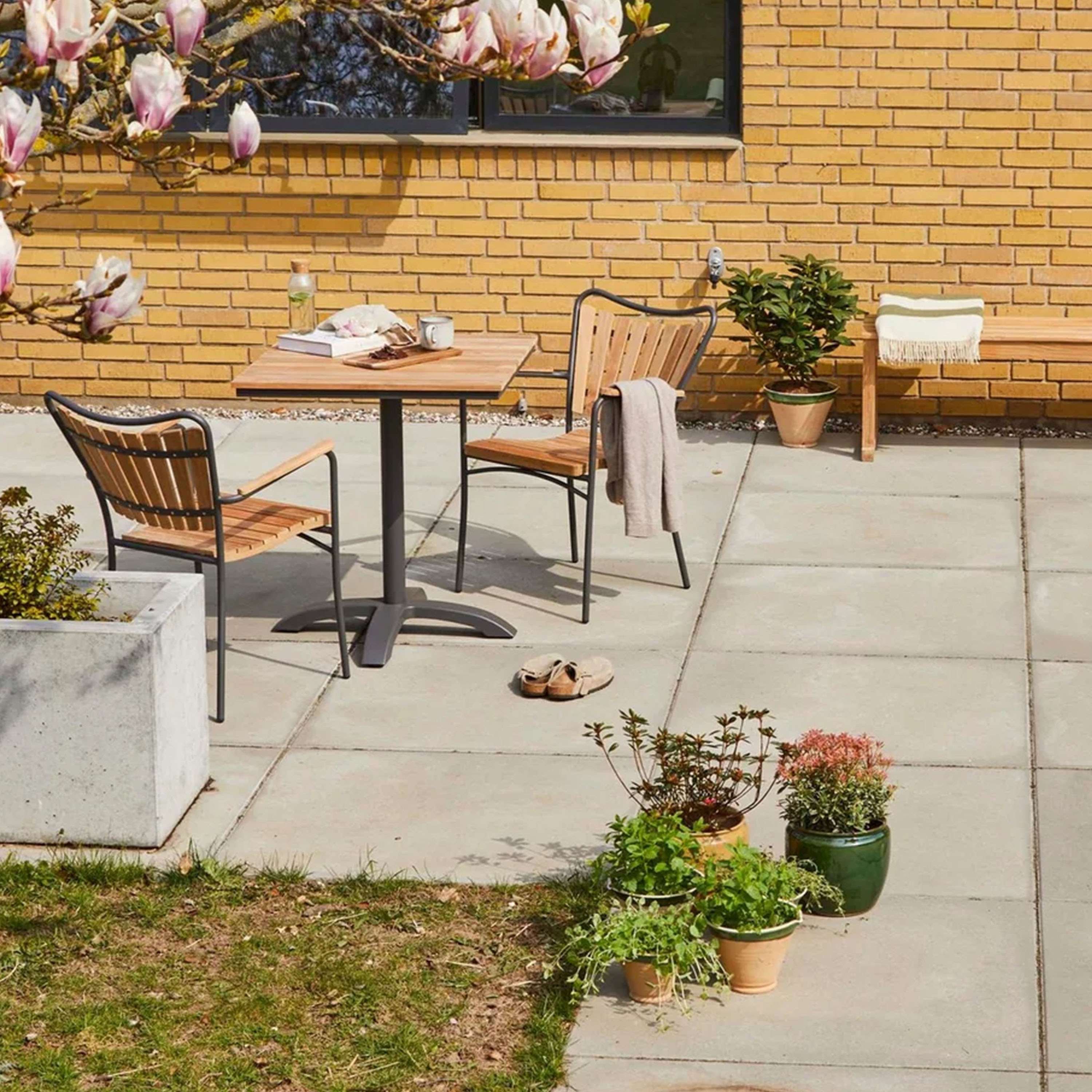 Cinas Mood Café Table Teak 70x70