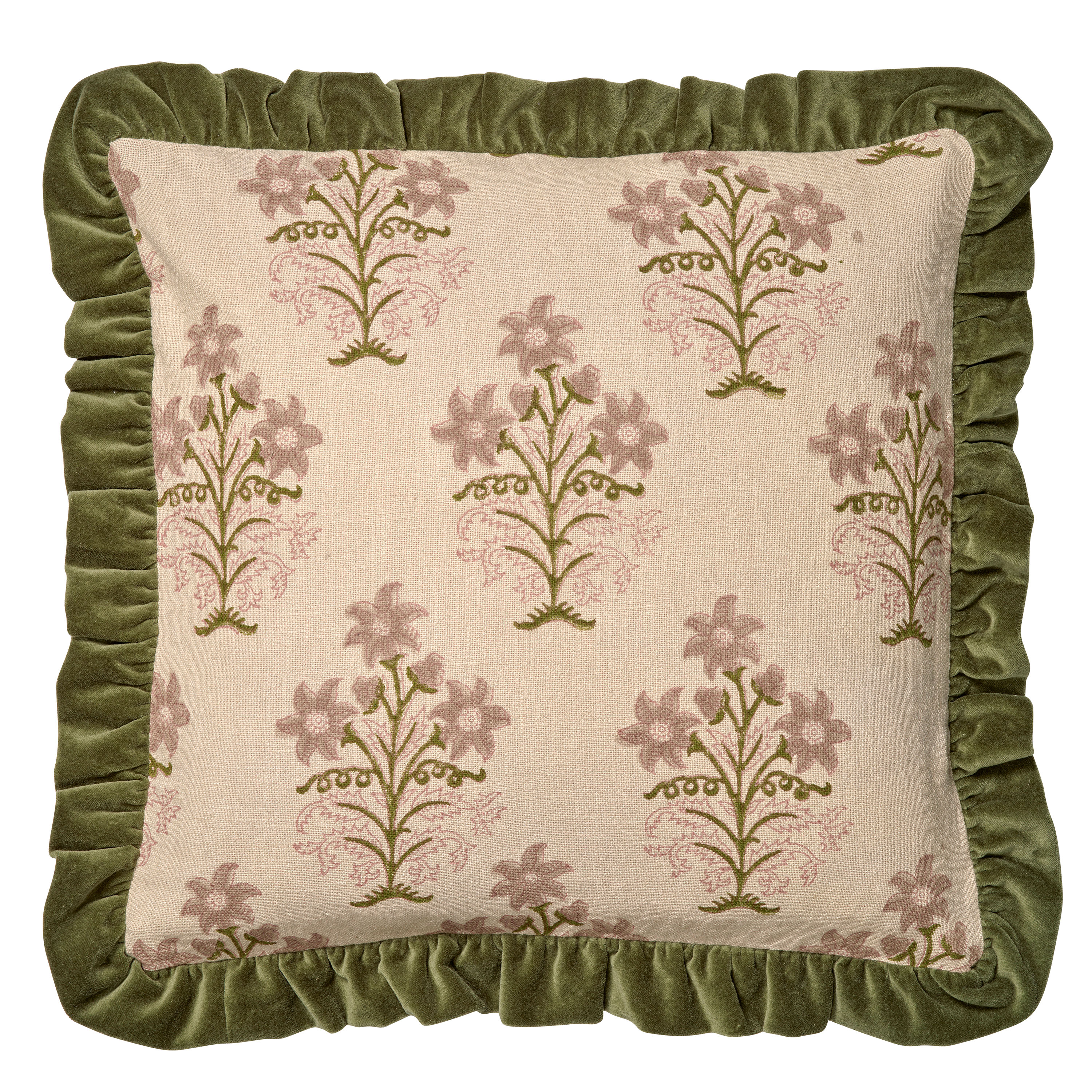 Lily Kuddfodral Green 50x50cm