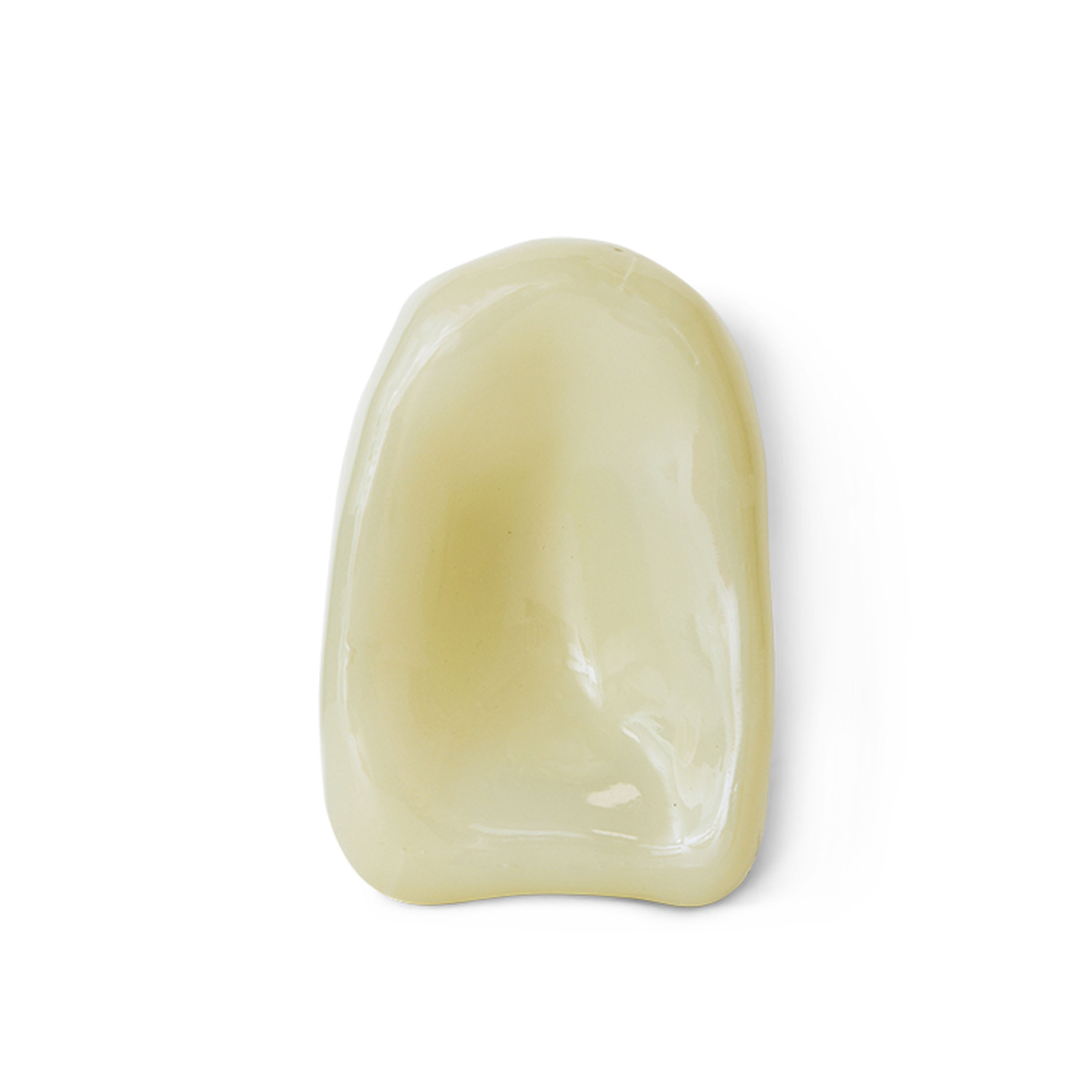 Glass Väggskulptur Pebble 18x12