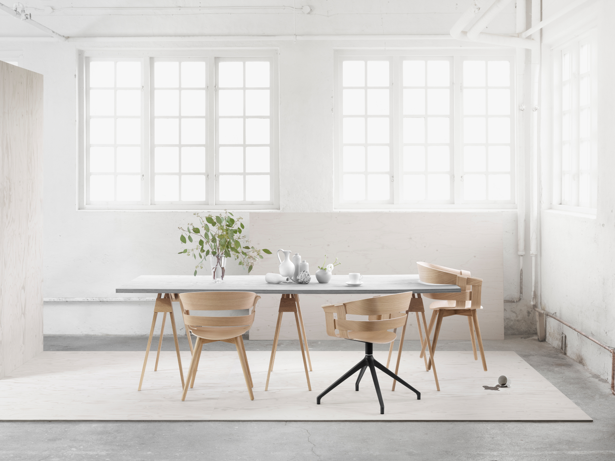 Design House Stockholm Wick Matstol Ek