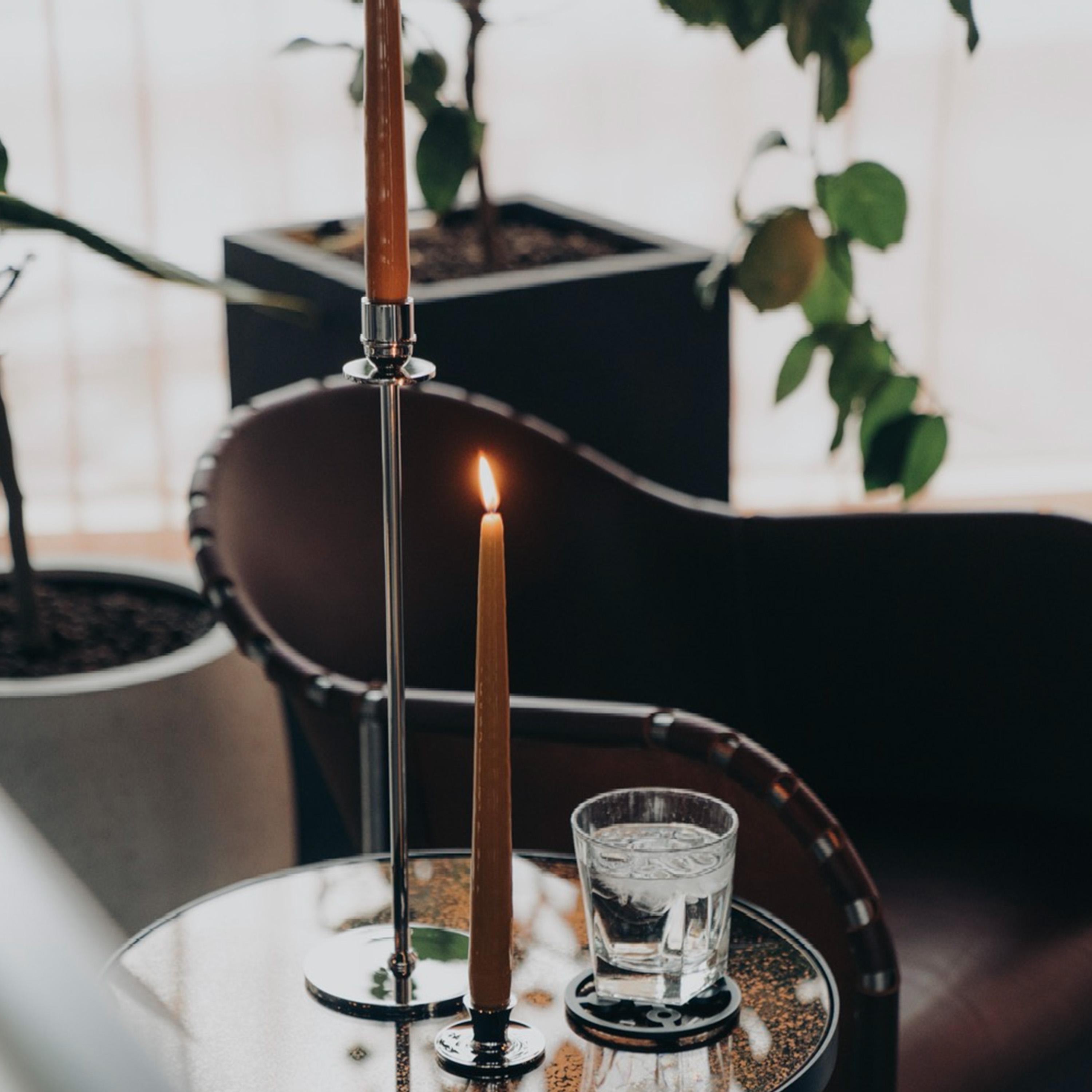 Hilke Collection Basso Ljusstake Silver