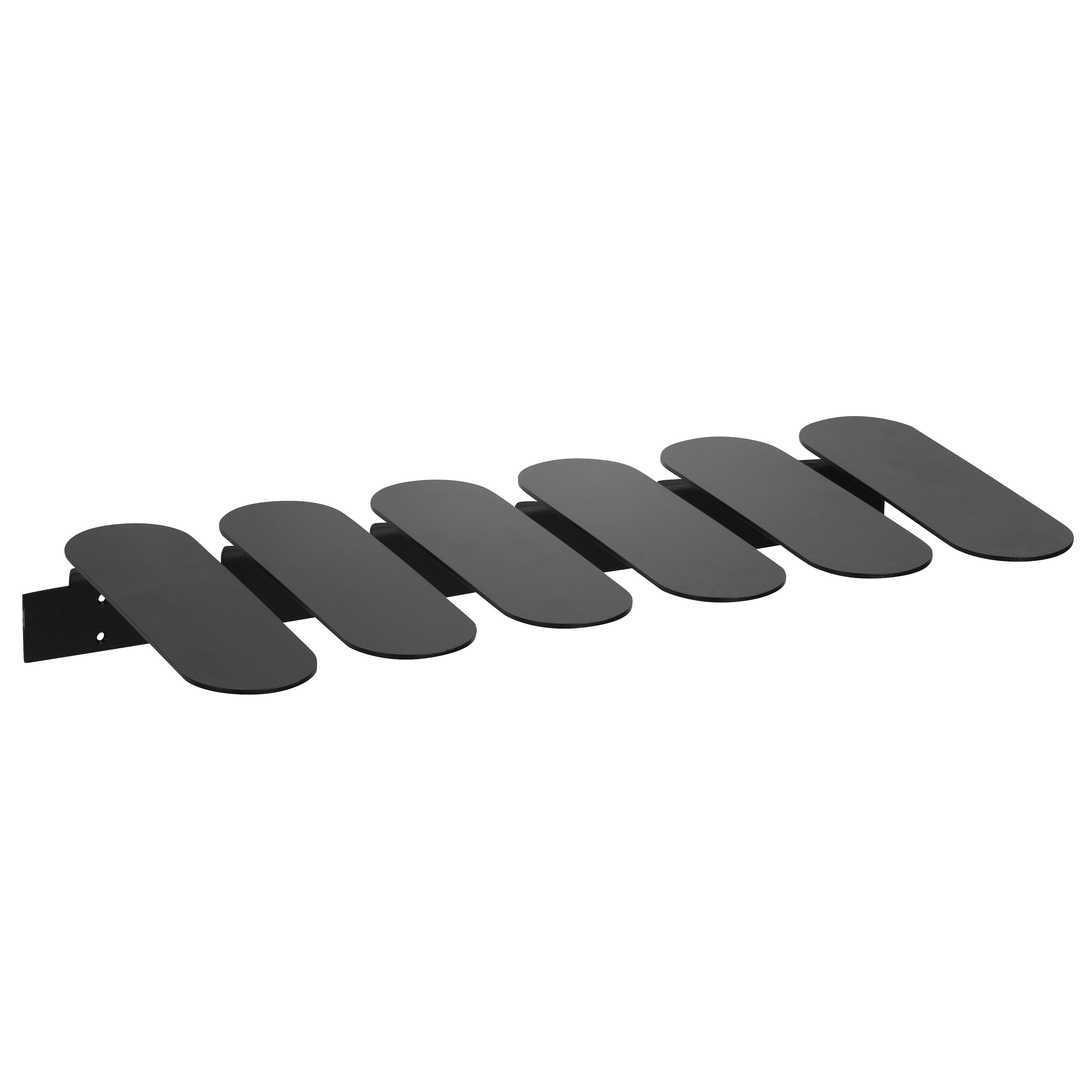 Step Shoe Rack Black Large