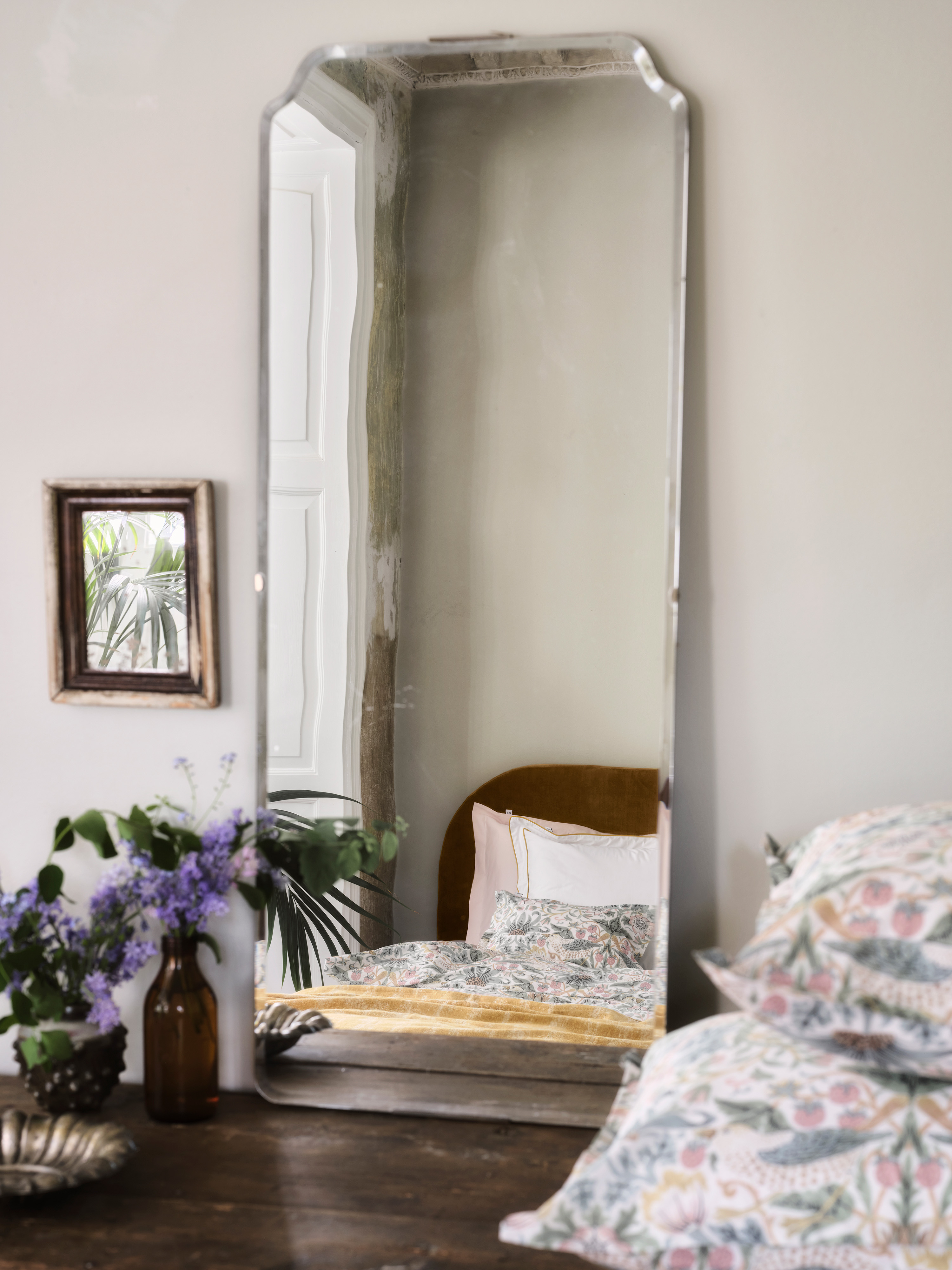 Mille Notti Strawberry Thief Påslakan Green/Pink Enkel