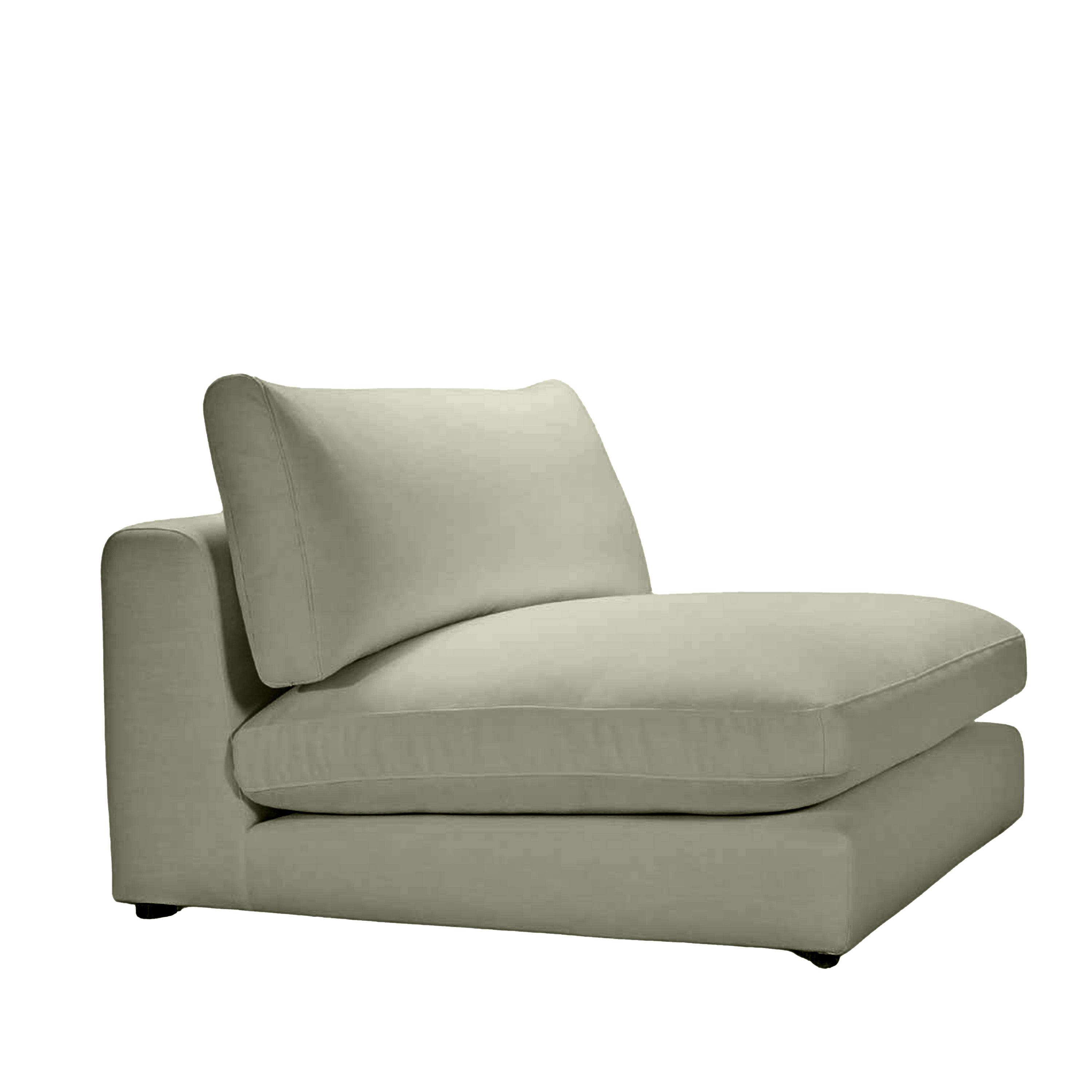 Sleepo Collection Capri 1.5-sits Soffmodul Green 120cm