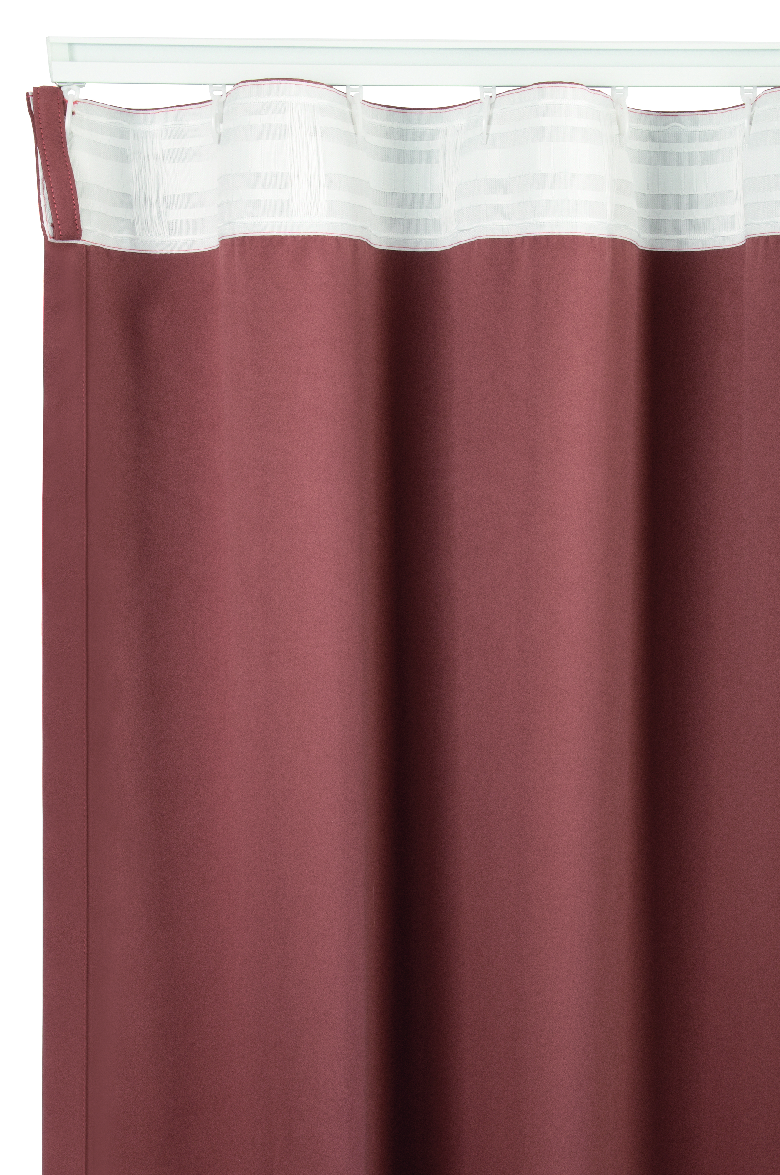 Hasta Home Dokie Gardinhøyde Rustrød 250cm