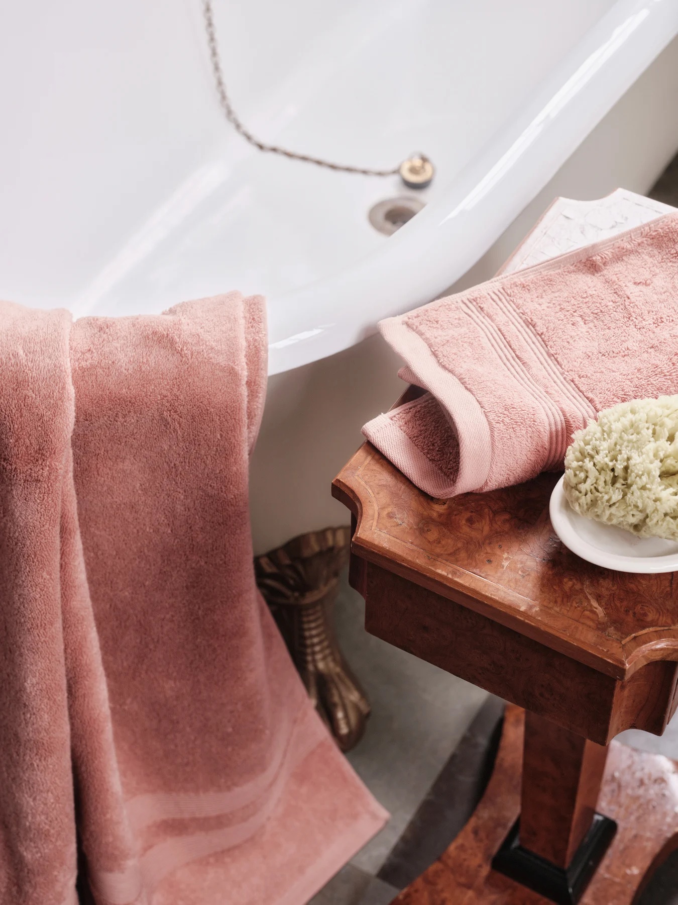 Mille Notti Fontana Håndkle EKO Rosa 50x70