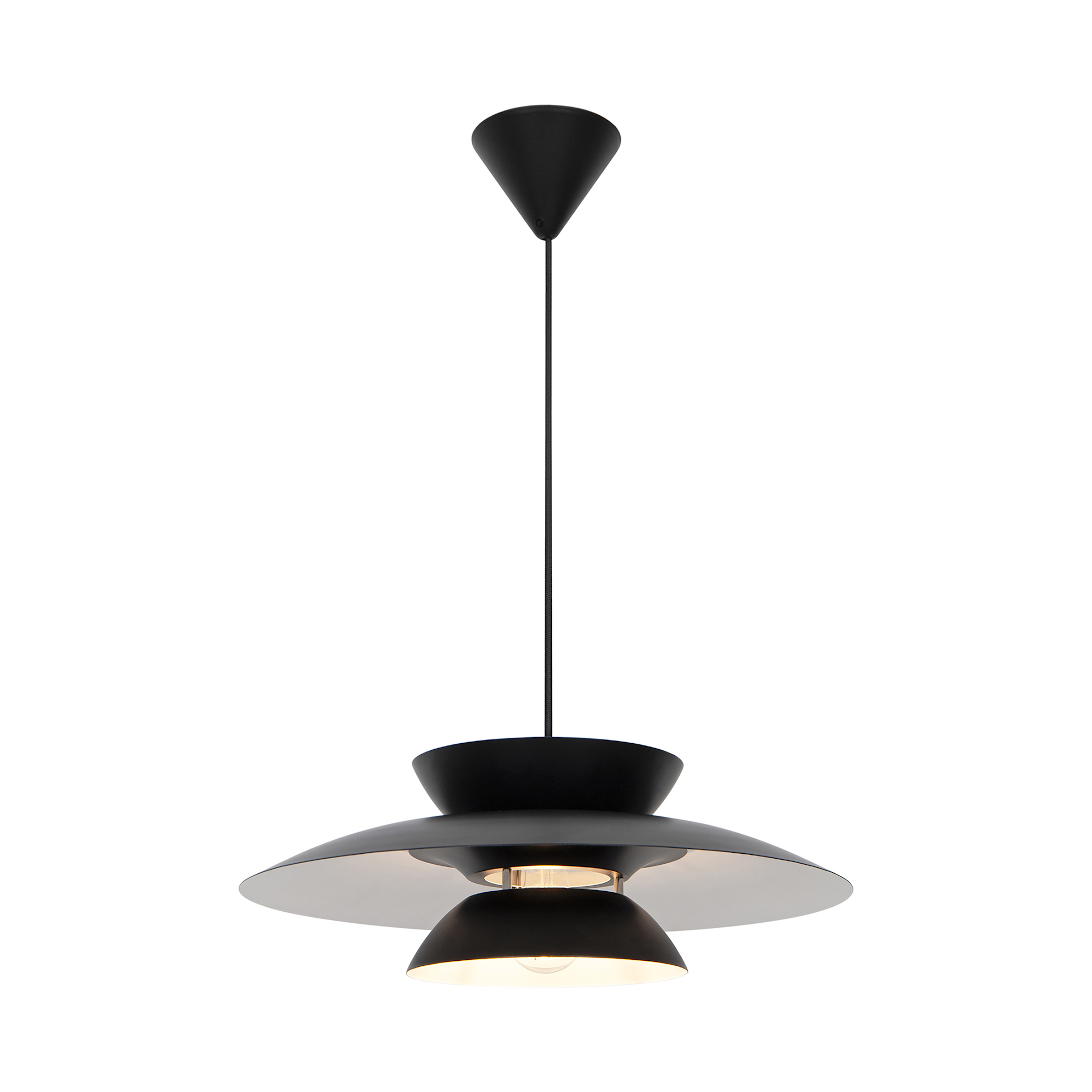 Nordlux Carmen 45 Deckenlampe Schwarz