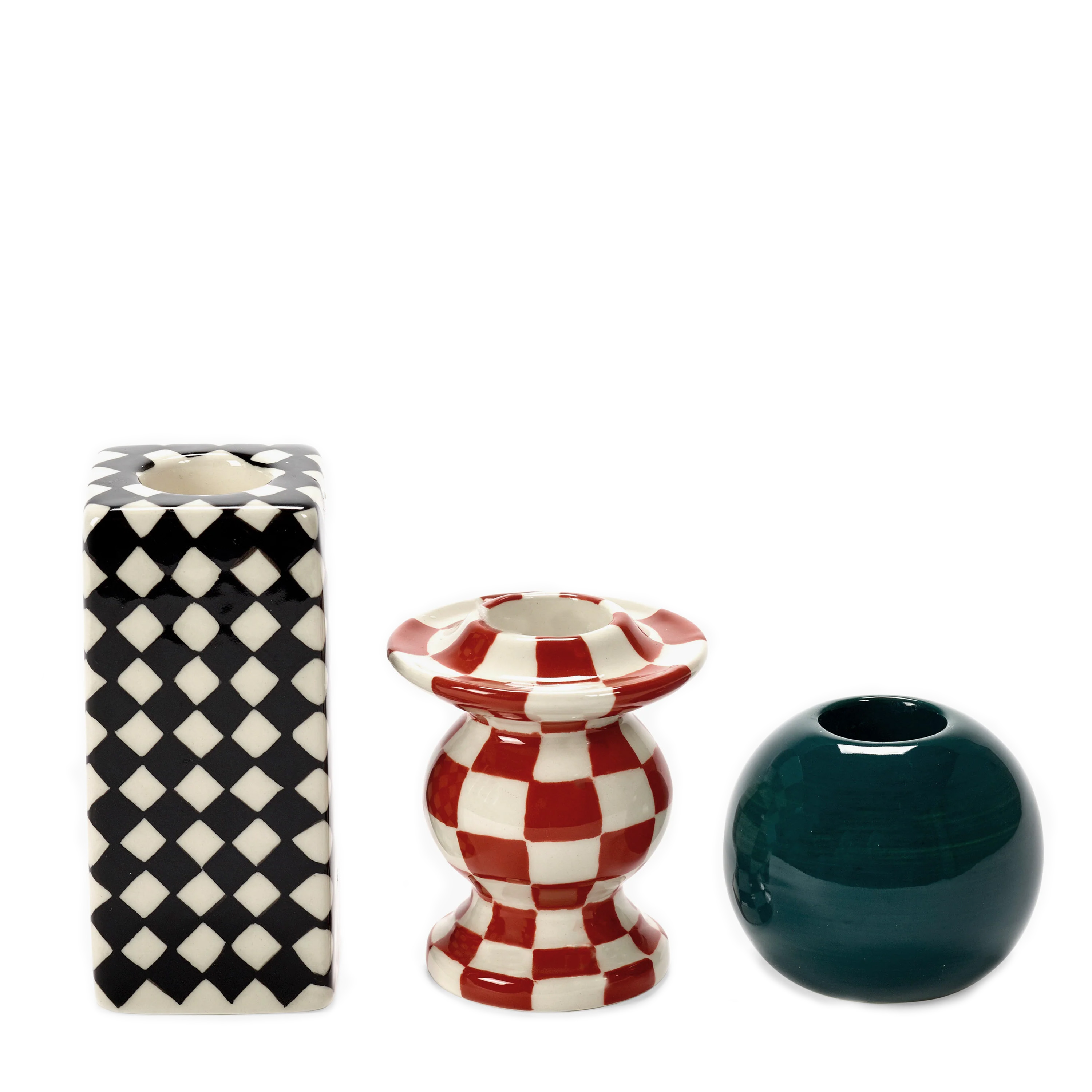 Les Objets Mouleversants Ljusstake 3-pack